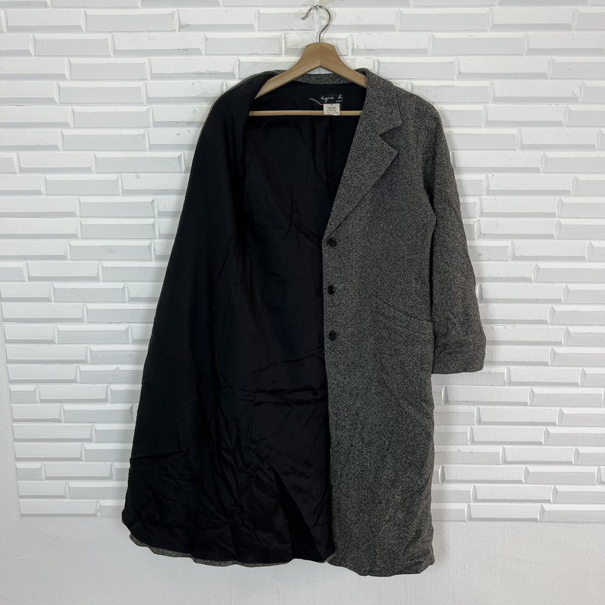 agnes b. LONG JACKET WOOL AGNES B MADE IN JAPAN Size US M / EU 48-50 / 2 - 10 Thumbnail
