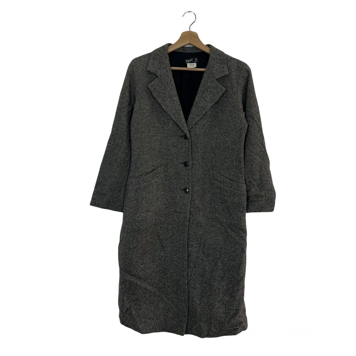 agnes b. LONG JACKET WOOL AGNES B MADE IN JAPAN Size US M / EU 48-50 / 2 - 1 Thumbnail