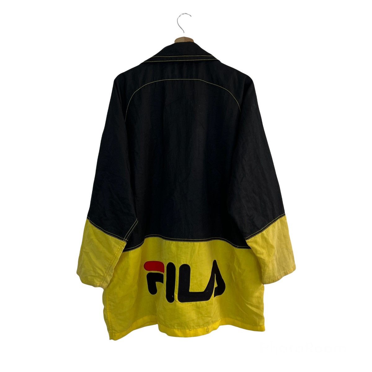 Japanese Brand VINTAGE COACH JACKET FILA BIG LOGO HOODIE STREETWEAR STYLE Size US M / EU 48-50 / 2 - 1 Thumbnail
