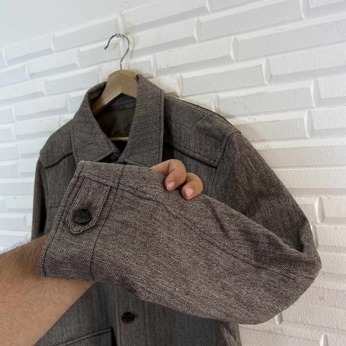 Japanese Brand VINTAGE INTERMEZZO ZIPPER JACKET INSPIRED BY ISSEY MIYAKE Size US L / EU 52-54 / 3 - 8 Thumbnail