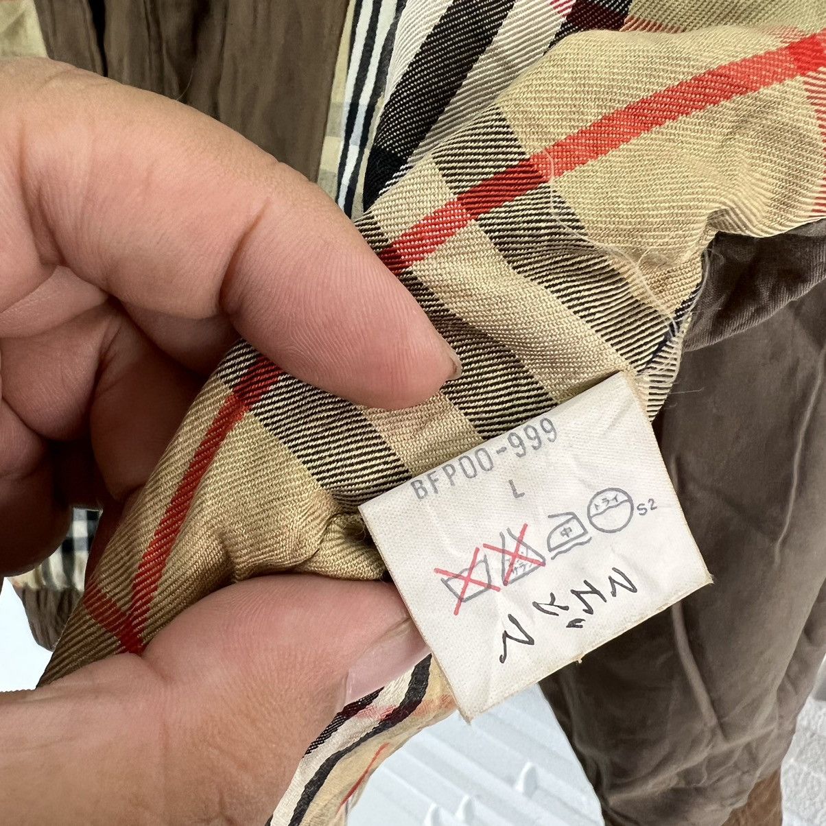 Burberry VINTAGE BURBERRYS JACKET NOVA CHECK Size US L / EU 52-54 / 3 - 18 Thumbnail