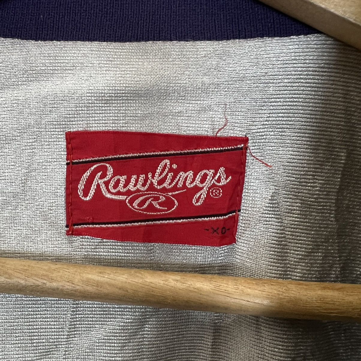 Japanese Brand VINTAGE RAWLINGS SUKAJAN STYLE ZIPPER JACKET Size US M / EU 48-50 / 2 - 12 Thumbnail