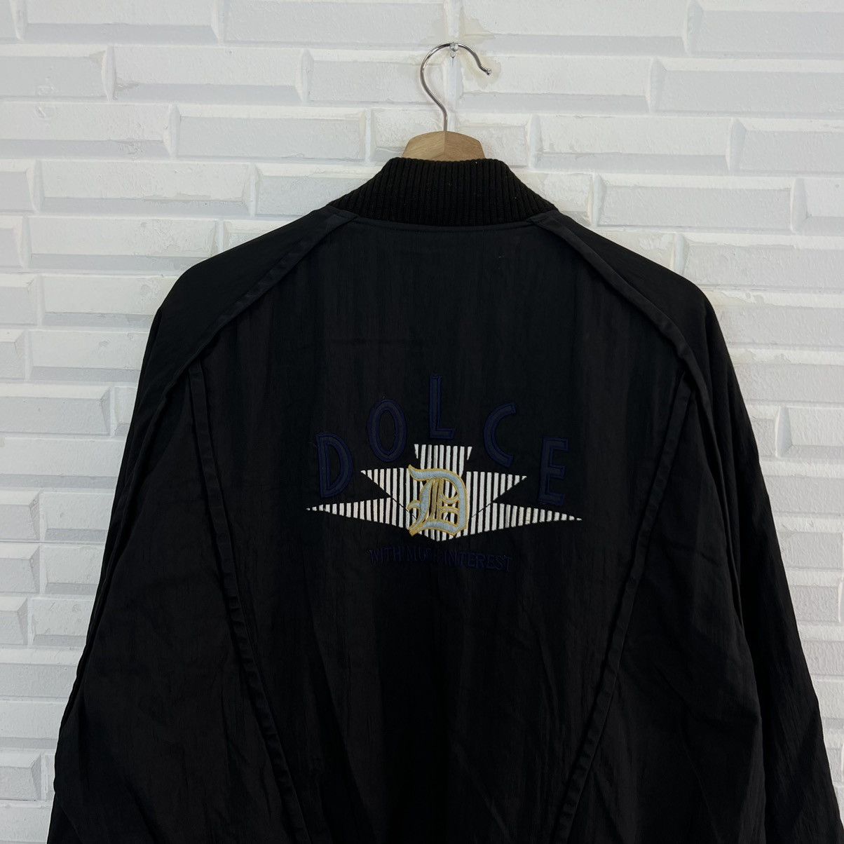 Japanese Brand VINTAGE DOLCE WITH MUCH INTEREST BIG LOGO BOMBER JACKET Size US L / EU 52-54 / 3 - 11 Thumbnail