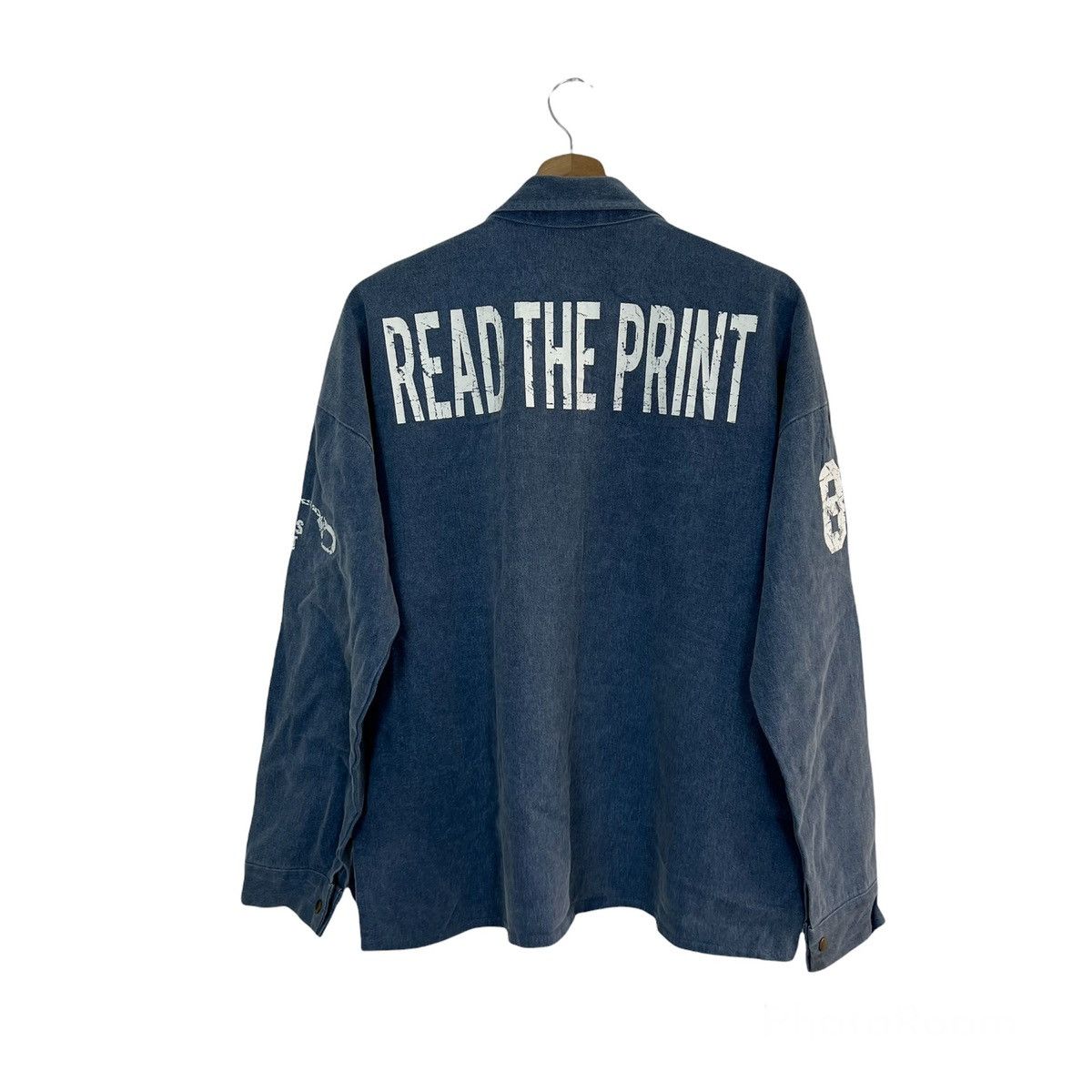 Japanese Brand VINTAGE CHAMBRAY PAUL BIG LOGO STREETWEAR STYLE Size US M / EU 48-50 / 2 - 1 Thumbnail