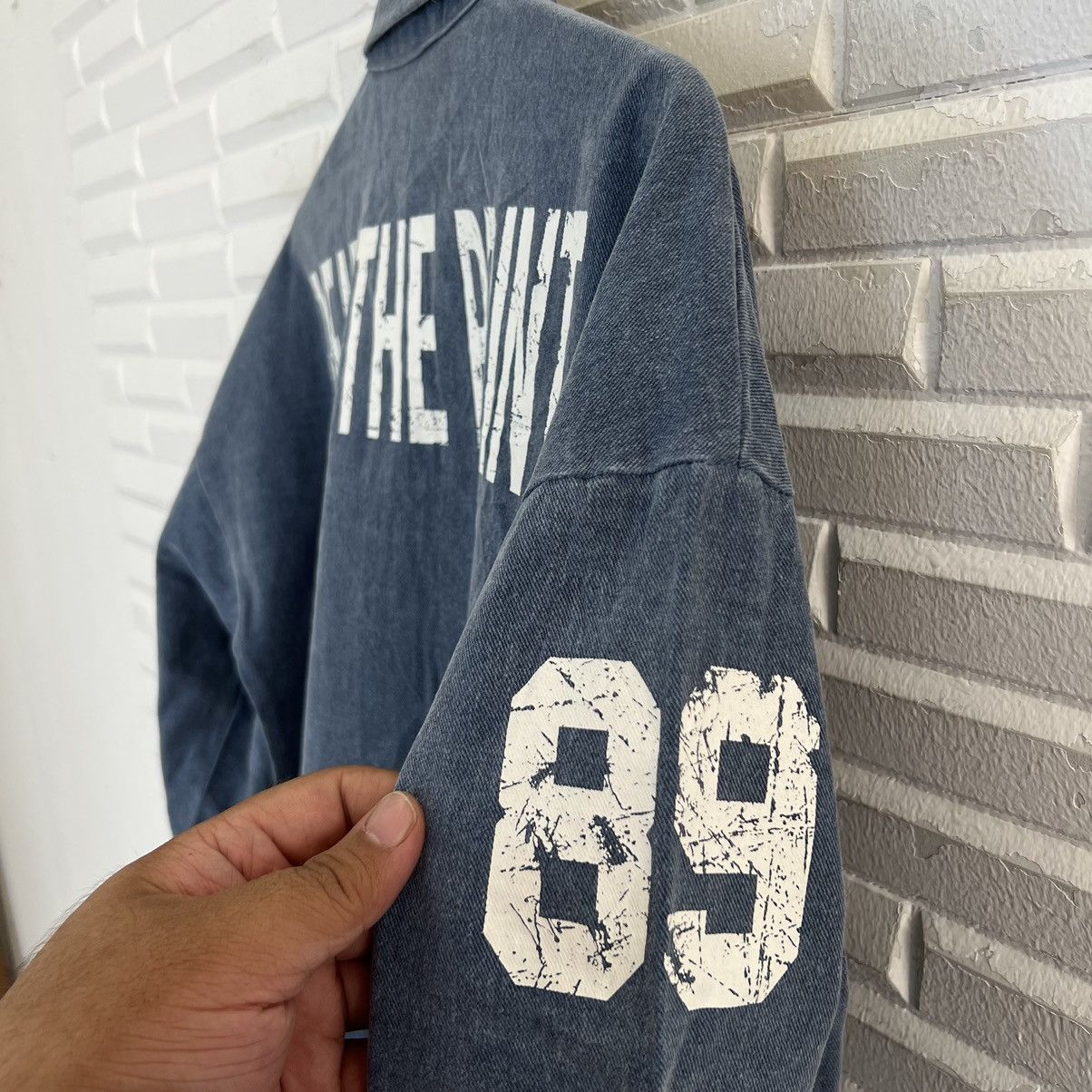 Japanese Brand VINTAGE CHAMBRAY PAUL BIG LOGO STREETWEAR STYLE Size US M / EU 48-50 / 2 - 11 Thumbnail