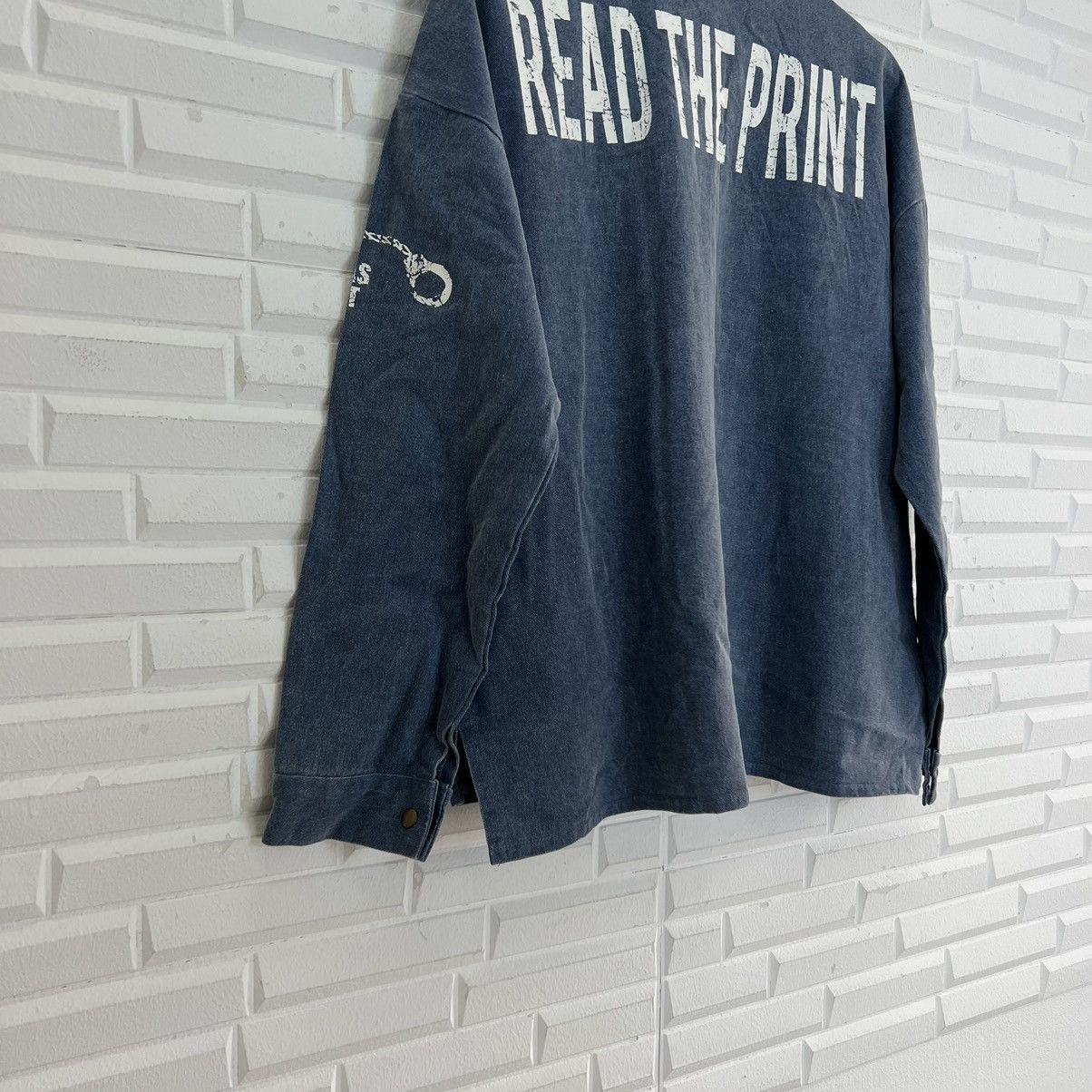 Japanese Brand VINTAGE CHAMBRAY PAUL BIG LOGO STREETWEAR STYLE Size US M / EU 48-50 / 2 - 8 Thumbnail