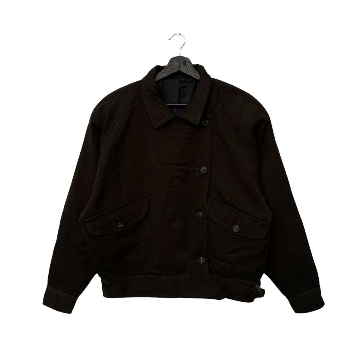 Japanese Brand VINTAGE JAPAN PARACHUTE BIKER BOMBER JACKET Size US M / EU 48-50 / 2 - 1 Thumbnail