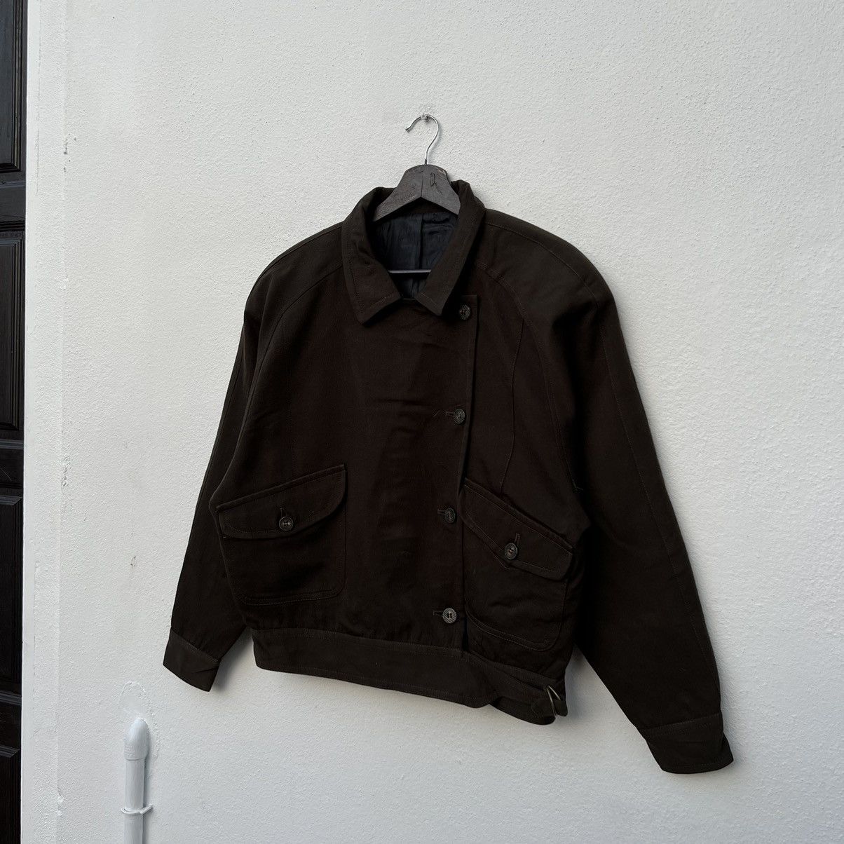 Japanese Brand VINTAGE JAPAN PARACHUTE BIKER BOMBER JACKET Size US M / EU 48-50 / 2 - 2 Thumbnail