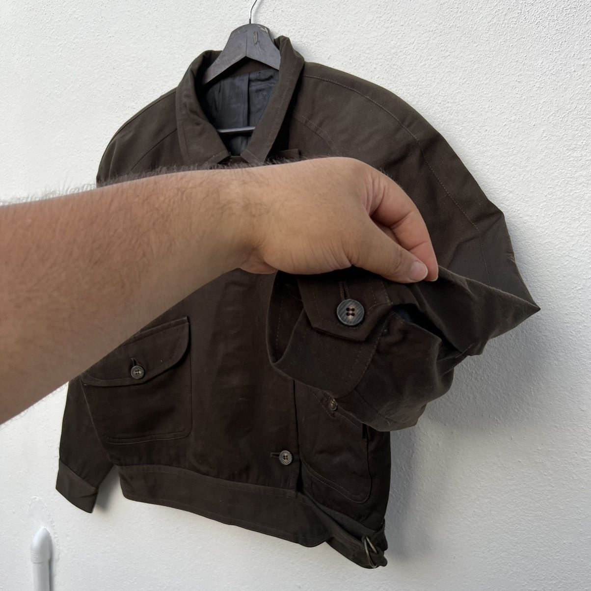 Japanese Brand VINTAGE JAPAN PARACHUTE BIKER BOMBER JACKET Size US M / EU 48-50 / 2 - 7 Thumbnail