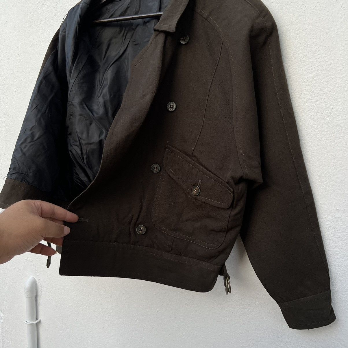 Japanese Brand VINTAGE JAPAN PARACHUTE BIKER BOMBER JACKET Size US M / EU 48-50 / 2 - 12 Thumbnail