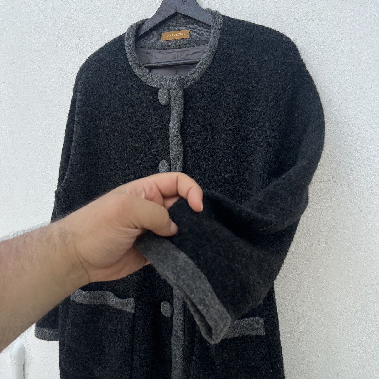 Japanese Brand LONG JACKET WOOL LANCEL PARIS MADE IN JAPAN Size US M / EU 48-50 / 2 - 7 Thumbnail