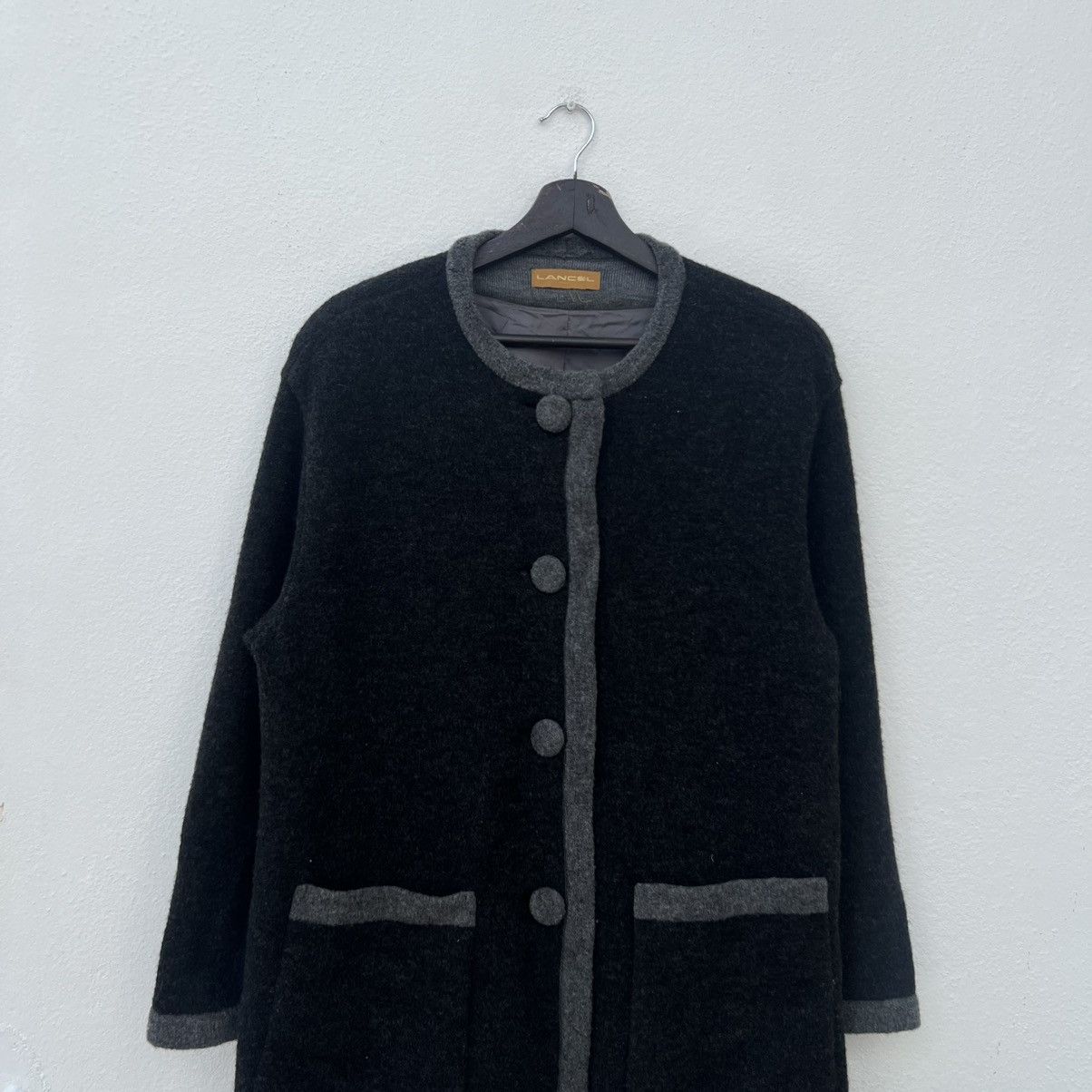 Japanese Brand LONG JACKET WOOL LANCEL PARIS MADE IN JAPAN Size US M / EU 48-50 / 2 - 3 Thumbnail