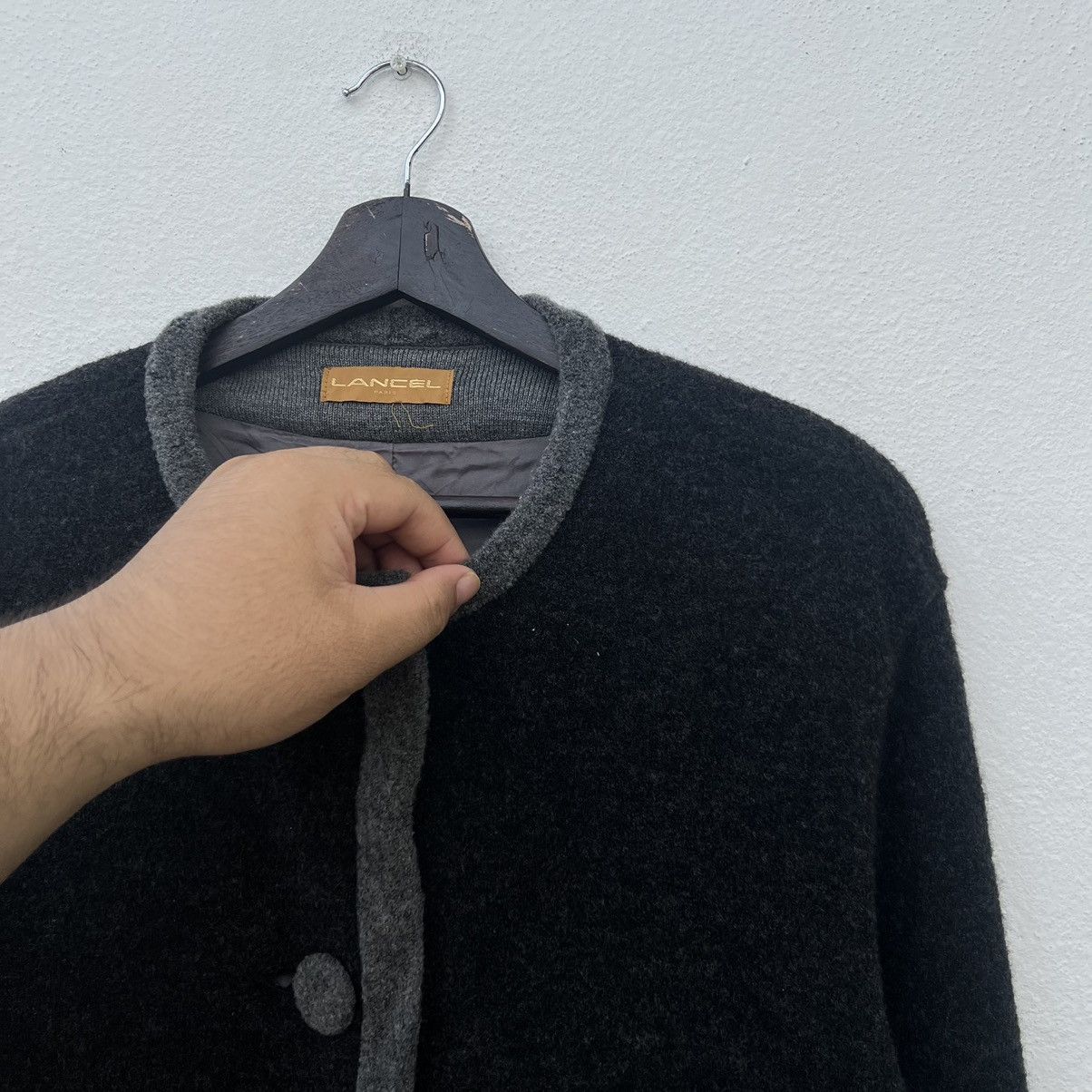 Japanese Brand LONG JACKET WOOL LANCEL PARIS MADE IN JAPAN Size US M / EU 48-50 / 2 - 6 Thumbnail