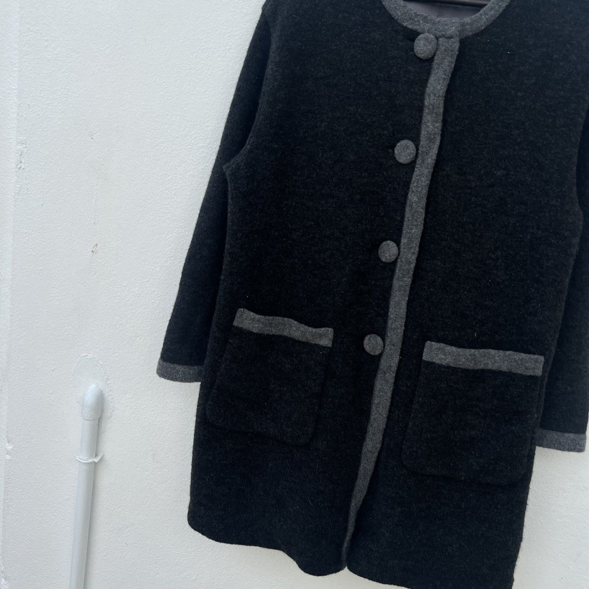 Japanese Brand LONG JACKET WOOL LANCEL PARIS MADE IN JAPAN Size US M / EU 48-50 / 2 - 4 Thumbnail