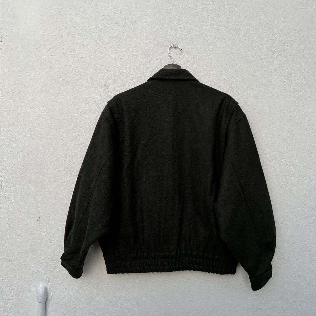 Japanese Brand VINTAGE LEONTE WOOL JACKET INSPIRED BY MA 1 ISSEY MIYAKE Size US M / EU 48-50 / 2 - 10 Thumbnail