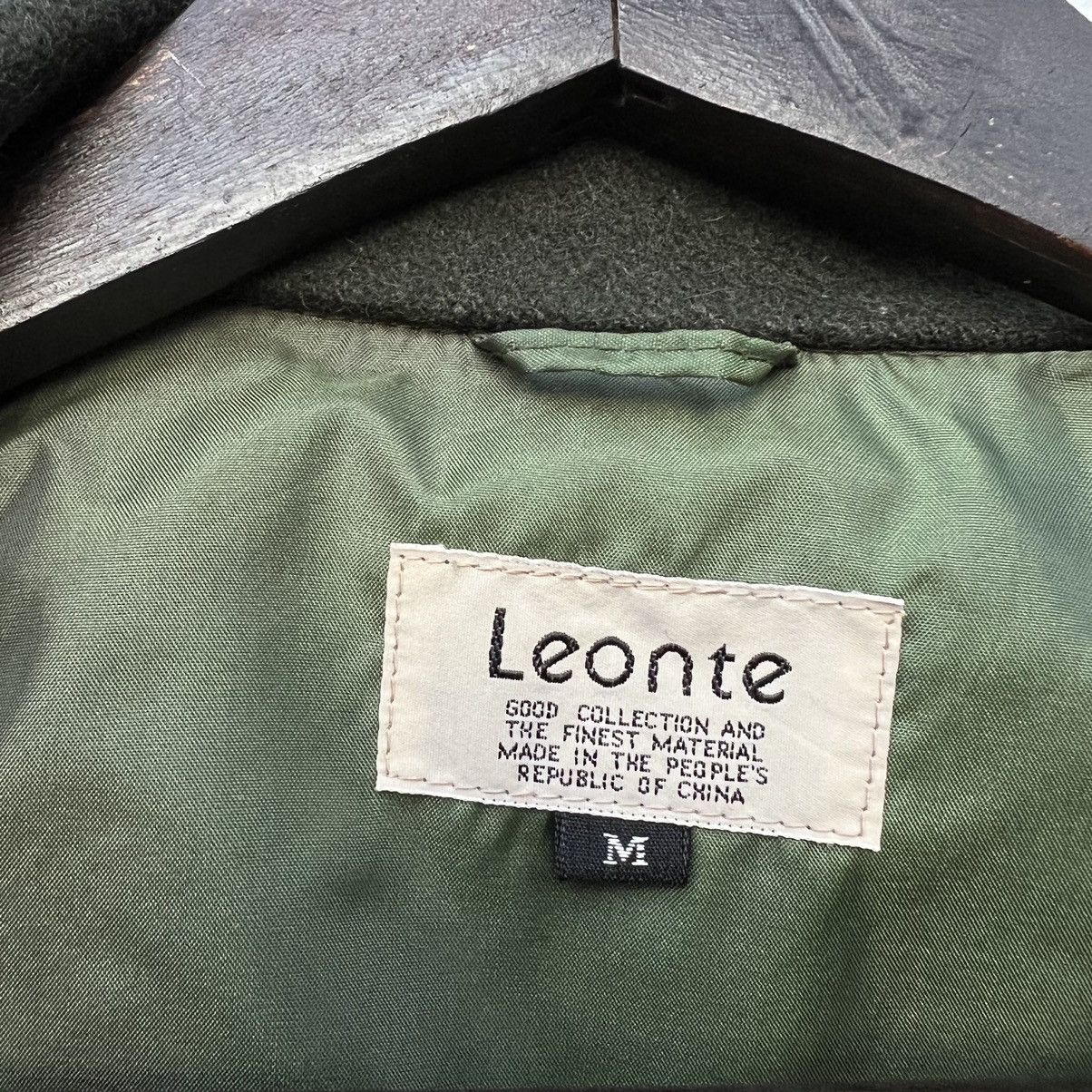 Japanese Brand VINTAGE LEONTE WOOL JACKET INSPIRED BY MA 1 ISSEY MIYAKE Size US M / EU 48-50 / 2 - 15 Thumbnail