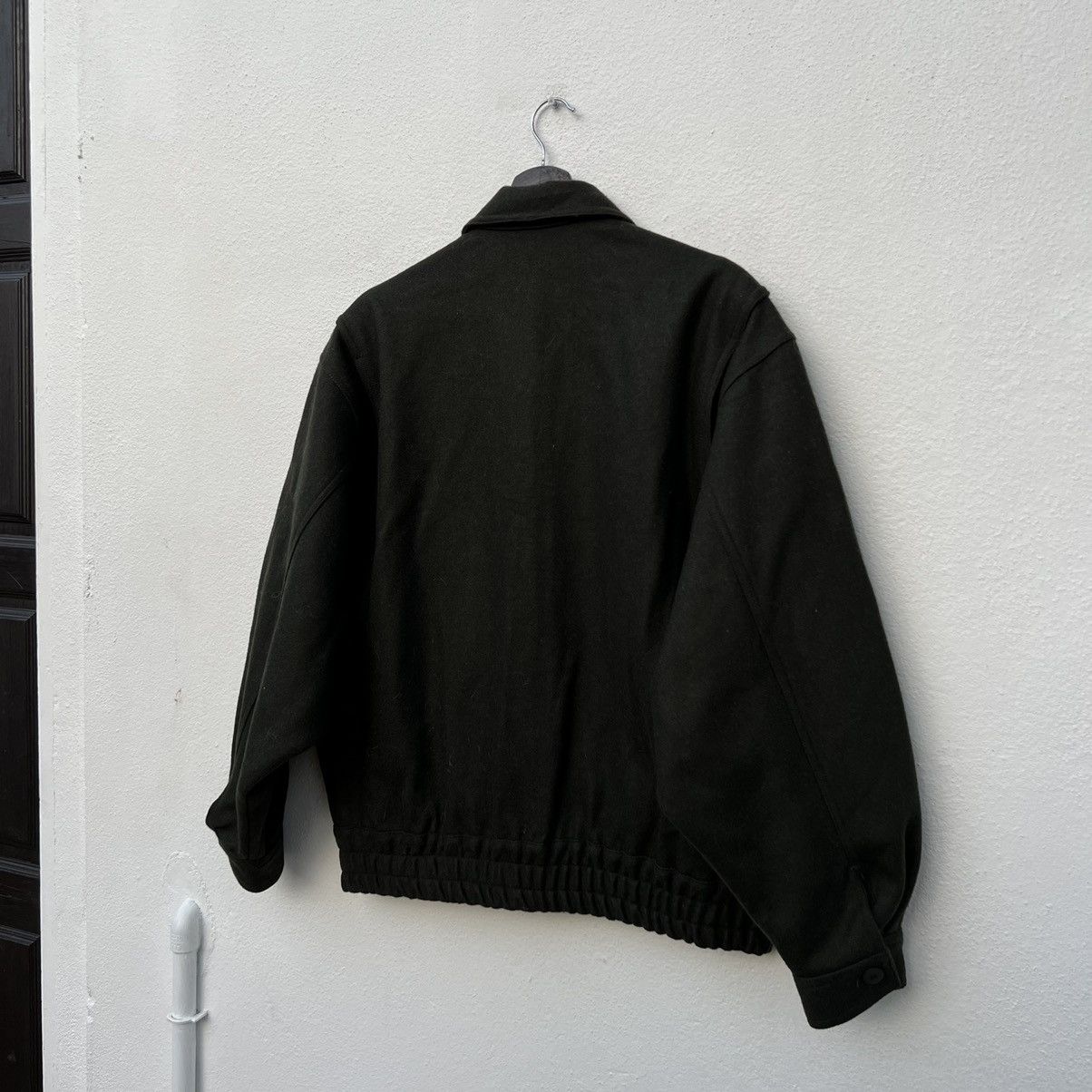 Japanese Brand VINTAGE LEONTE WOOL JACKET INSPIRED BY MA 1 ISSEY MIYAKE Size US M / EU 48-50 / 2 - 11 Thumbnail