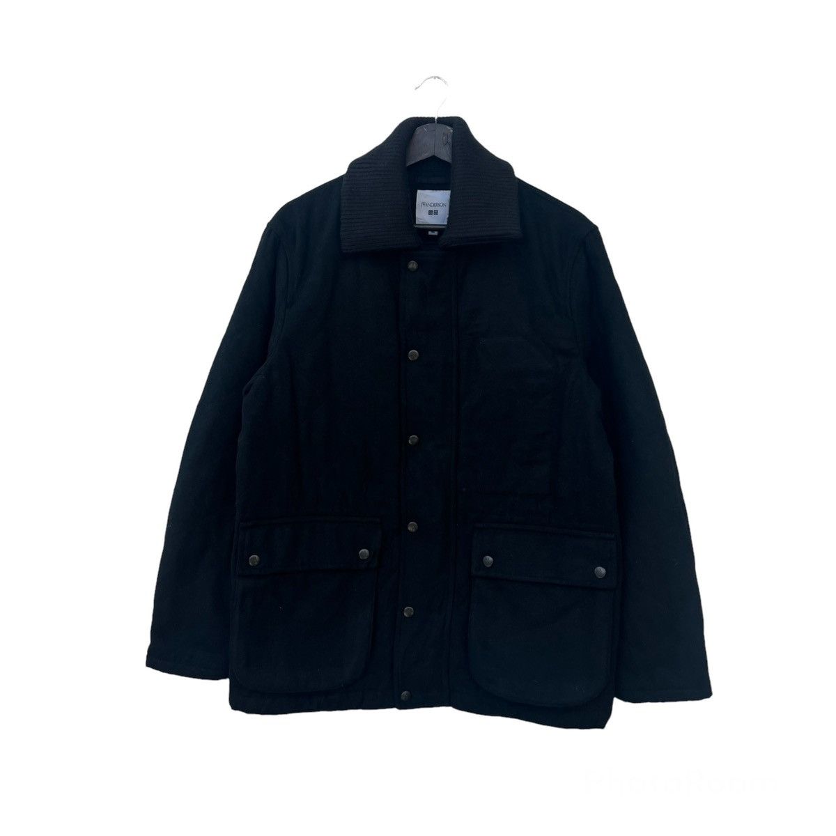 Japanese Brand ULTIMATE BLACK CARGO MULTI POCKET JACKET J W ANDERSON UNIQLO Size US L / EU 52-54 / 3 - 1 Thumbnail
