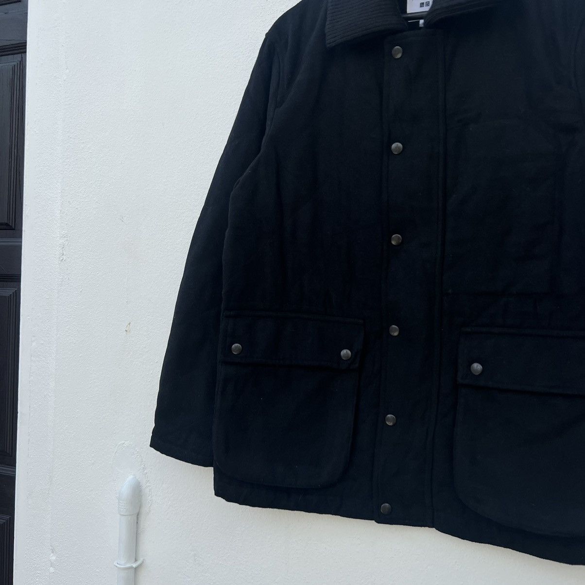 Japanese Brand ULTIMATE BLACK CARGO MULTI POCKET JACKET J W ANDERSON UNIQLO Size US L / EU 52-54 / 3 - 6 Thumbnail