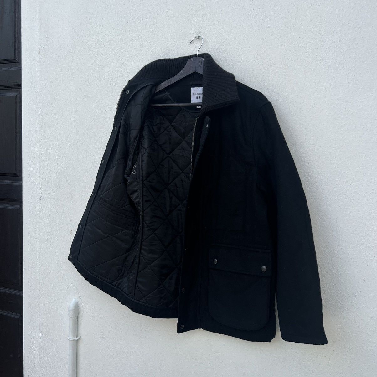 Japanese Brand ULTIMATE BLACK CARGO MULTI POCKET JACKET J W ANDERSON UNIQLO Size US L / EU 52-54 / 3 - 11 Thumbnail