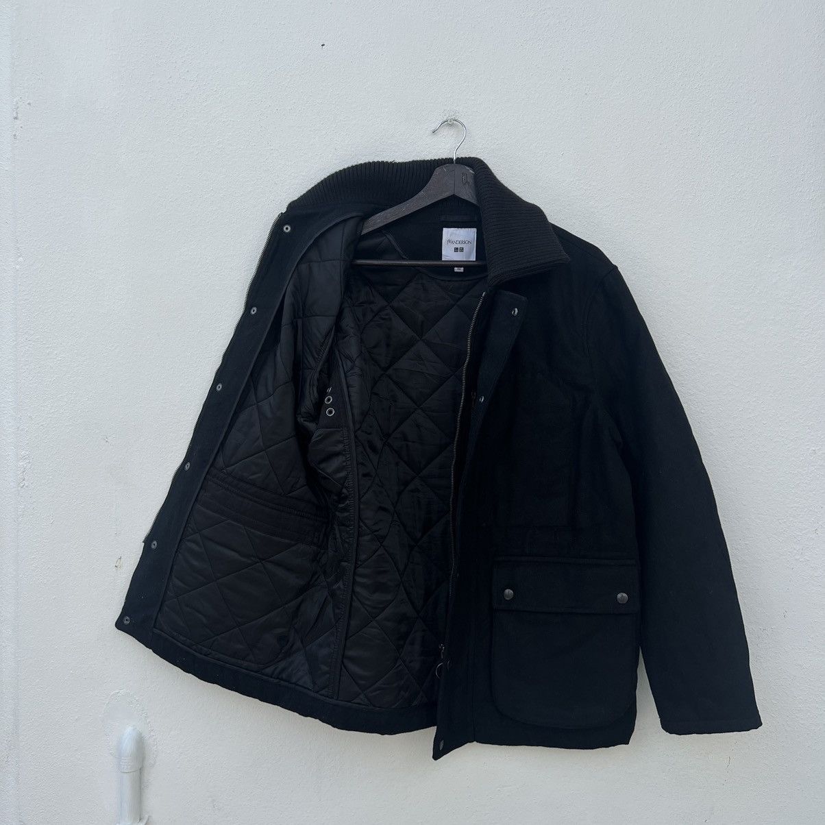 Japanese Brand ULTIMATE BLACK CARGO MULTI POCKET JACKET J W ANDERSON UNIQLO Size US L / EU 52-54 / 3 - 10 Thumbnail