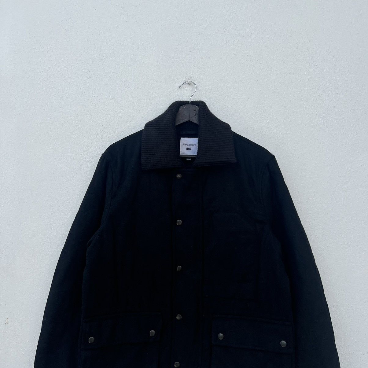 Japanese Brand ULTIMATE BLACK CARGO MULTI POCKET JACKET J W ANDERSON UNIQLO Size US L / EU 52-54 / 3 - 2 Thumbnail