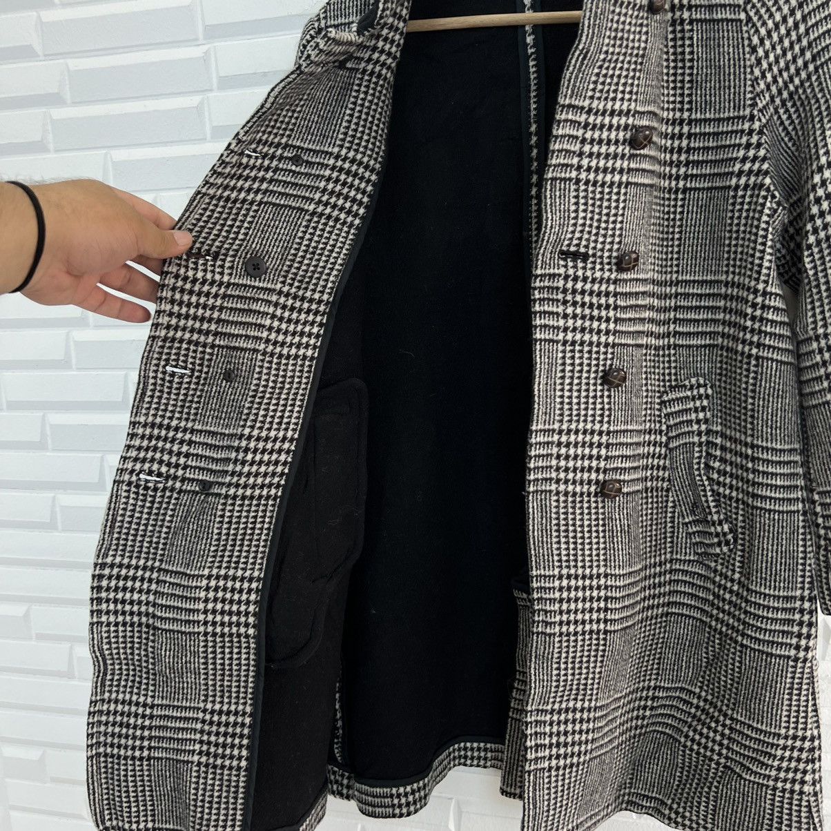 Fred Perry VINTAGE WOOL LONG JACKET TARTAN DESIGN FRED PERRY Size US S / EU 44-46 / 1 - 12 Thumbnail