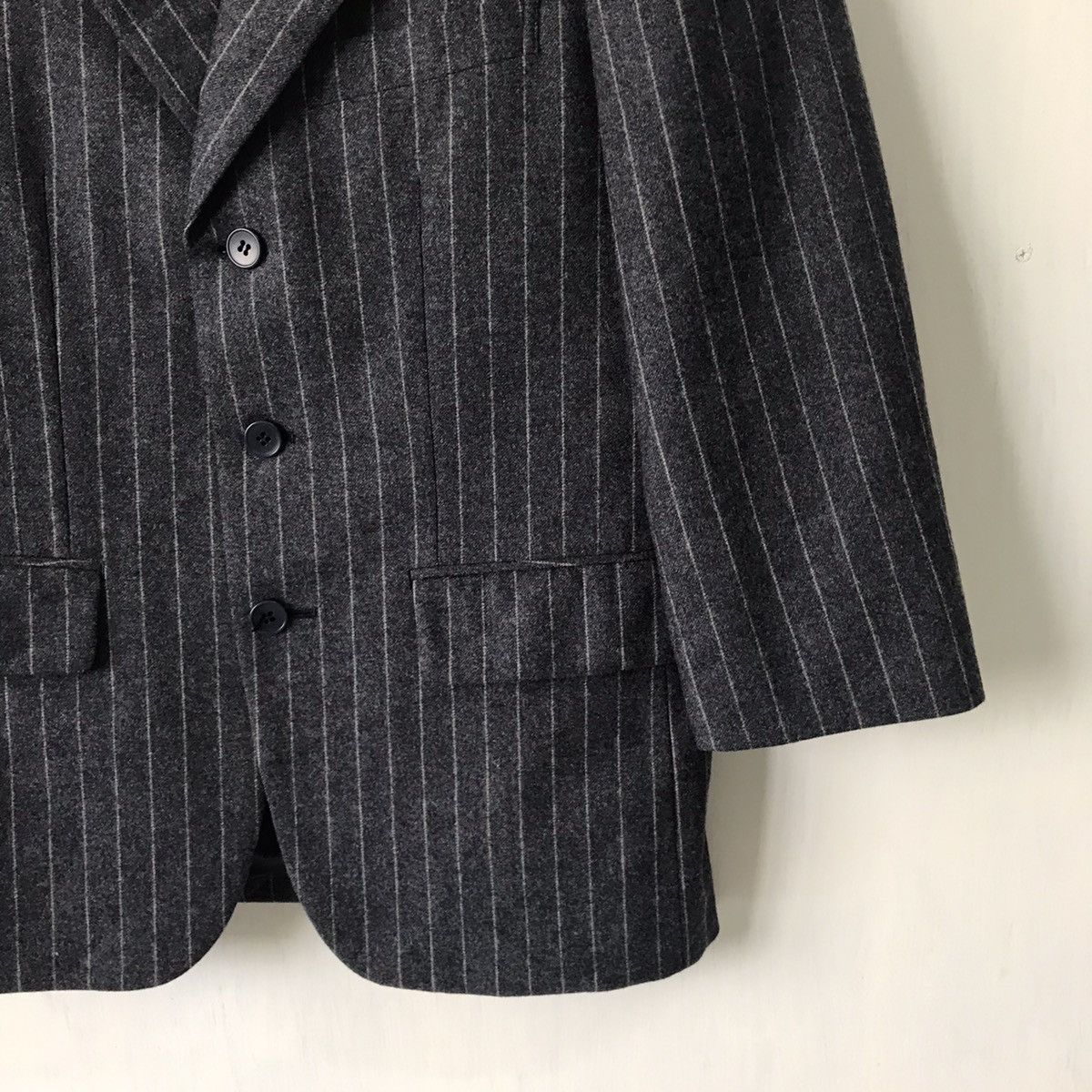 Vintage 💥Vtg Nice YSL Yves Saint Laurent Stripes Coat Jacket Size US S / EU 44-46 / 1 - 8 Thumbnail