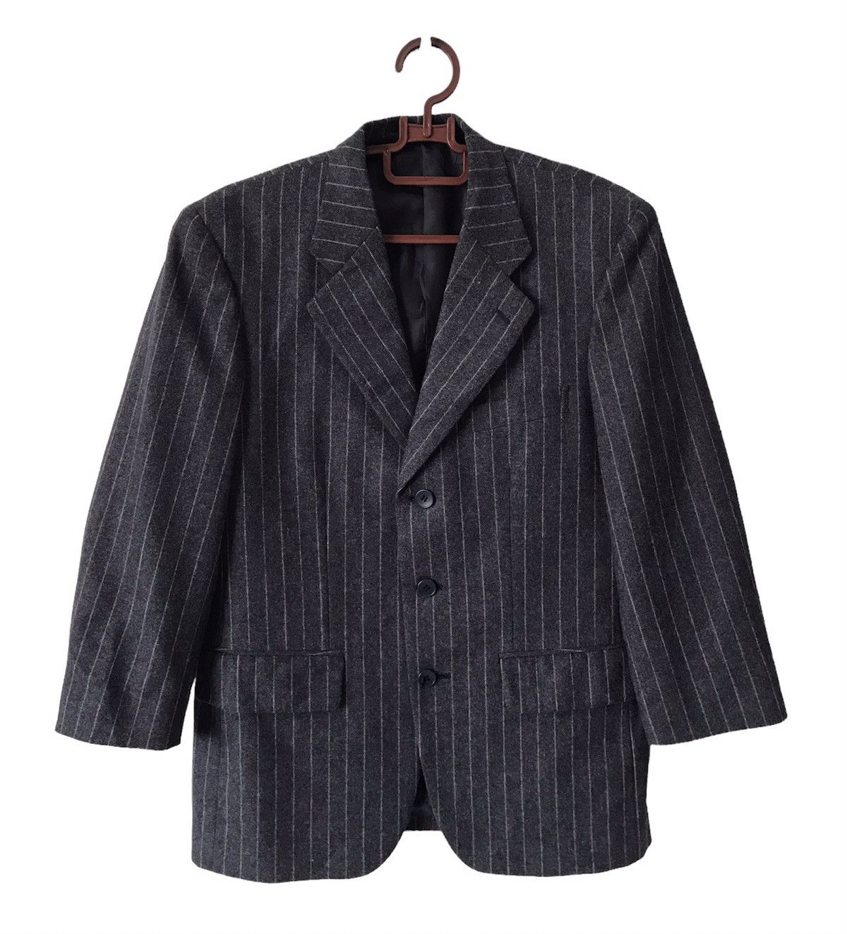 Vintage 💥Vtg Nice YSL Yves Saint Laurent Stripes Coat Jacket Size US S / EU 44-46 / 1 - 4 Thumbnail