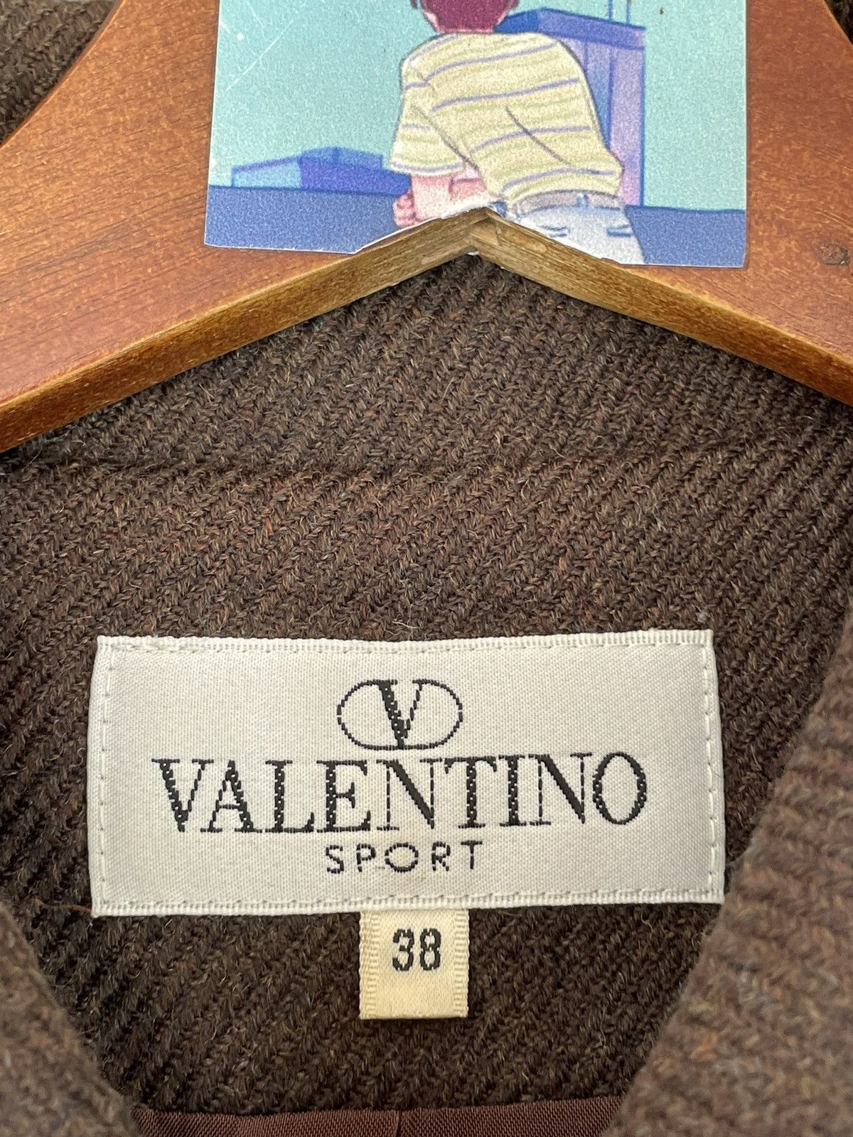 Valentino VINTAGE VALENTINO WOOL JACKET Size XS / US 0-2 / IT 36-38 - 7 Thumbnail