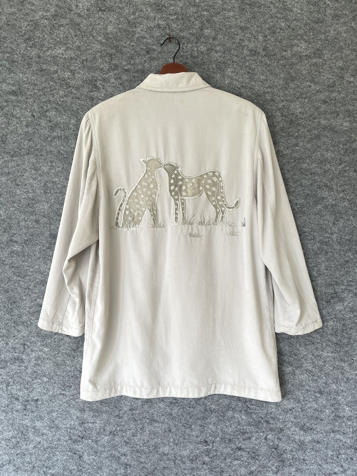 Japanese Brand × Vintage VINTAGE JAPANESE LEOPARD JACKET Size US M / EU 48-50 / 2 - 3 Thumbnail