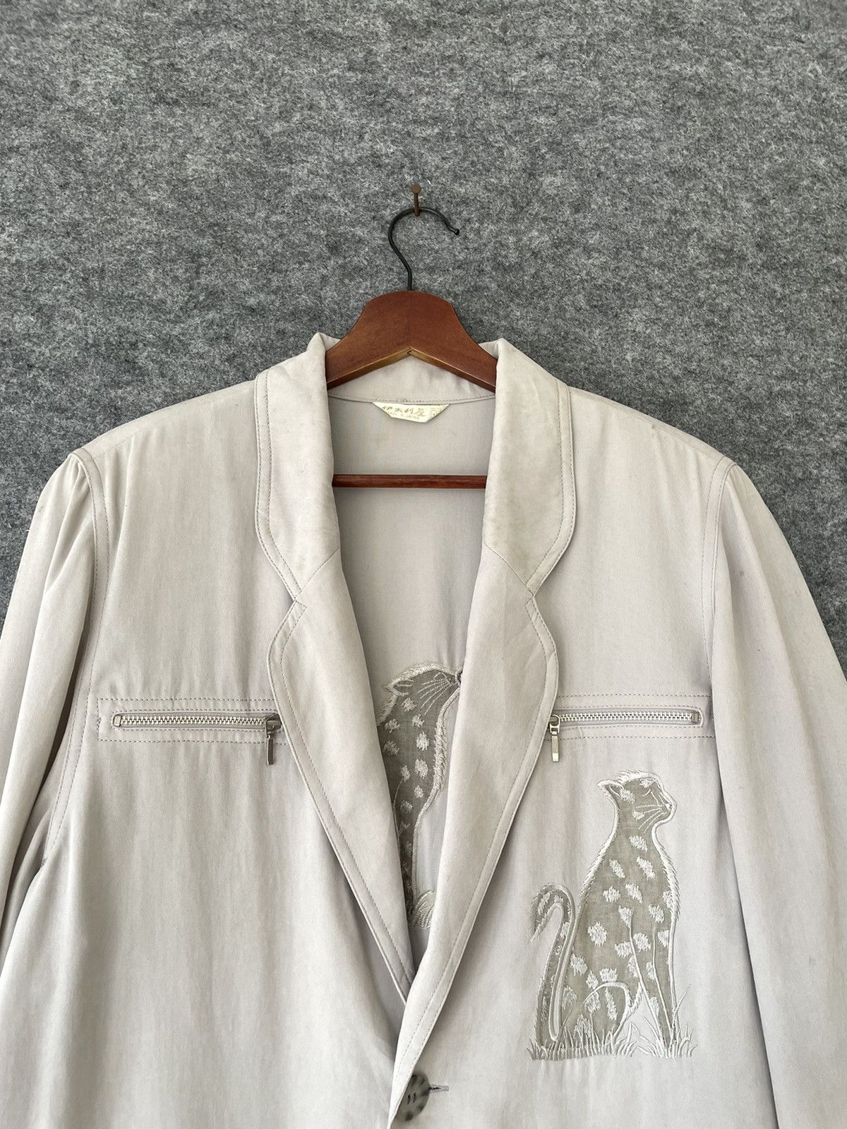 Japanese Brand × Vintage VINTAGE JAPANESE LEOPARD JACKET Size US M / EU 48-50 / 2 - 2 Thumbnail