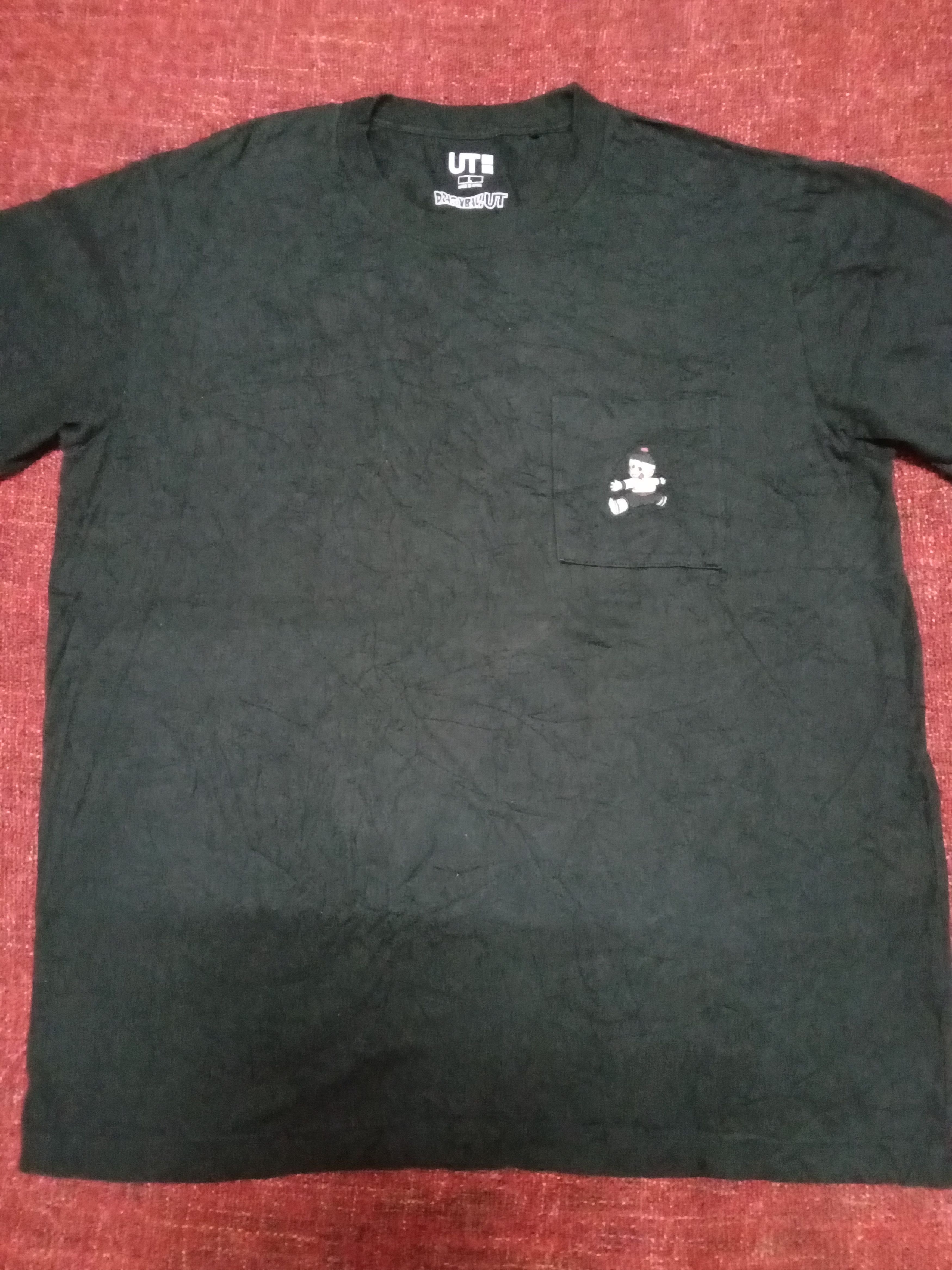 Anime × Cartoon Network × Japanese Brand Anime Dragonball pocket Tee Goodbye Tensan Naruto Bleach Size US L / EU 52-54 / 3 - 2 Thumbnail