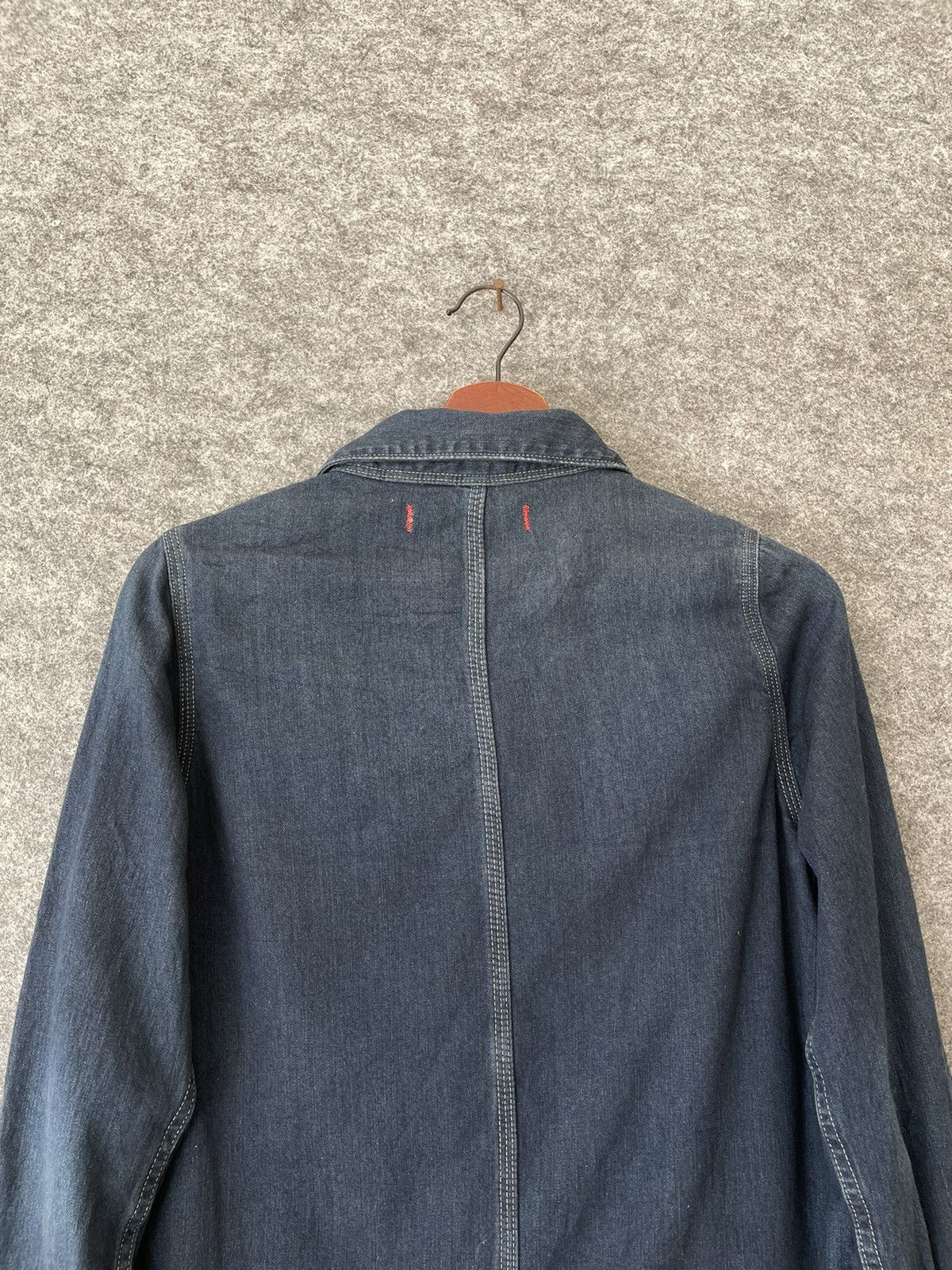 Japanese Brand UNION MADE DENIM BUTTON UP SHIRT Size US M / EU 48-50 / 2 - 4 Thumbnail