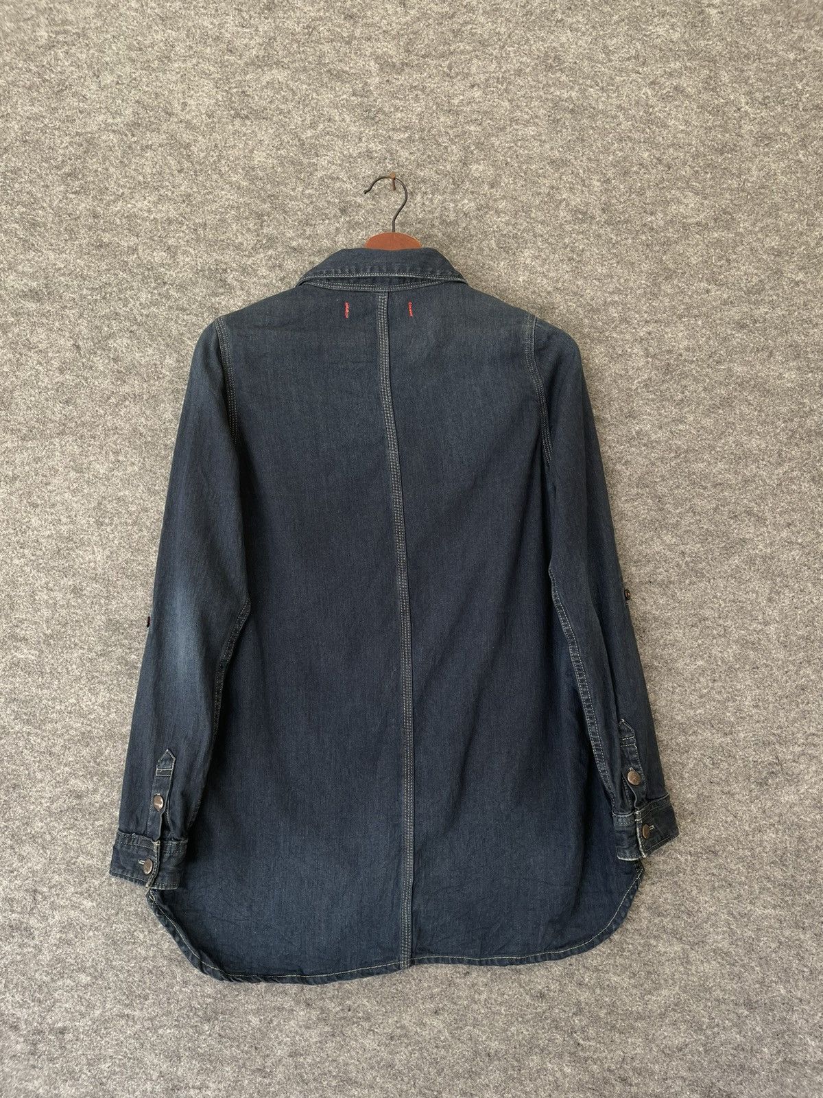 Japanese Brand UNION MADE DENIM BUTTON UP SHIRT Size US M / EU 48-50 / 2 - 3 Thumbnail