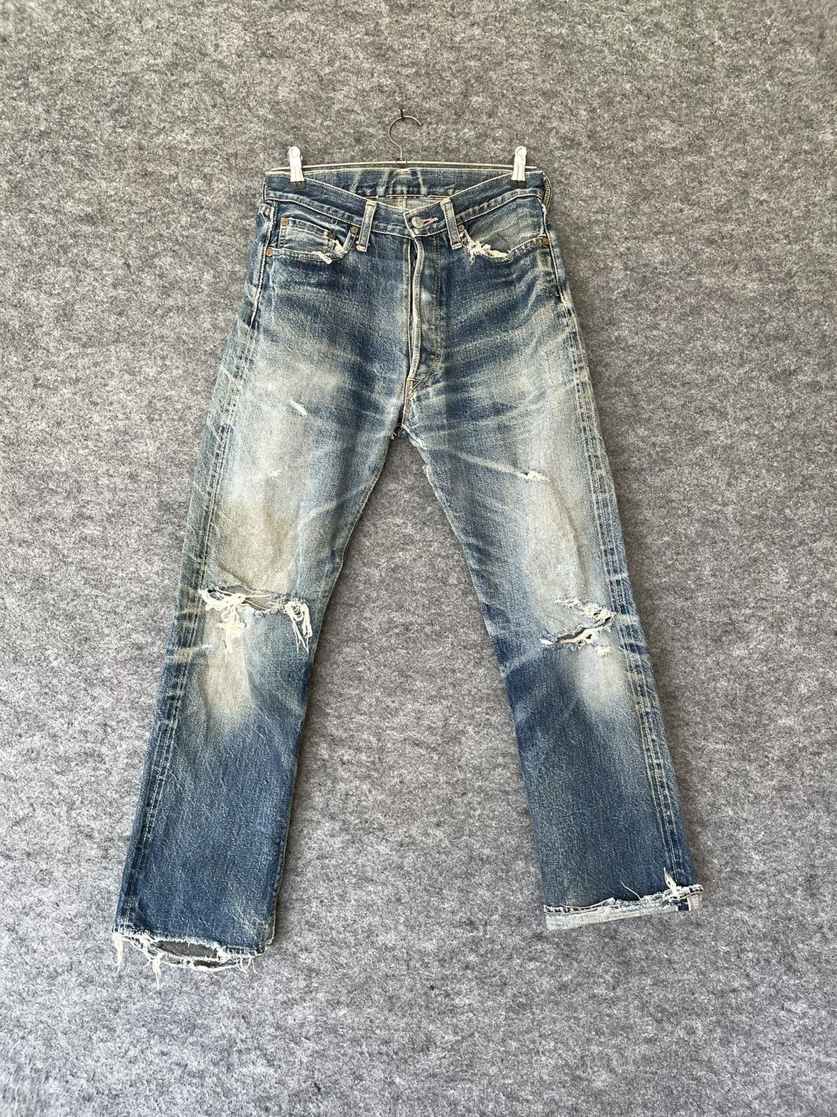 Denime VINTAGE DISSTRESSED DENIME Size US 29 - 1 Thumbnail