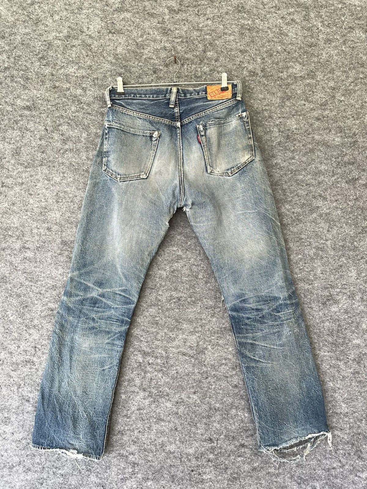 Denime VINTAGE DISSTRESSED DENIME Size US 29 - 3 Thumbnail