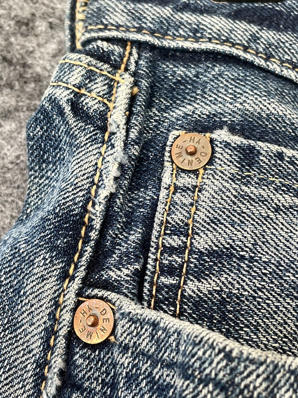 Denime VINTAGE DISSTRESSED DENIME Size US 29 - 8 Thumbnail