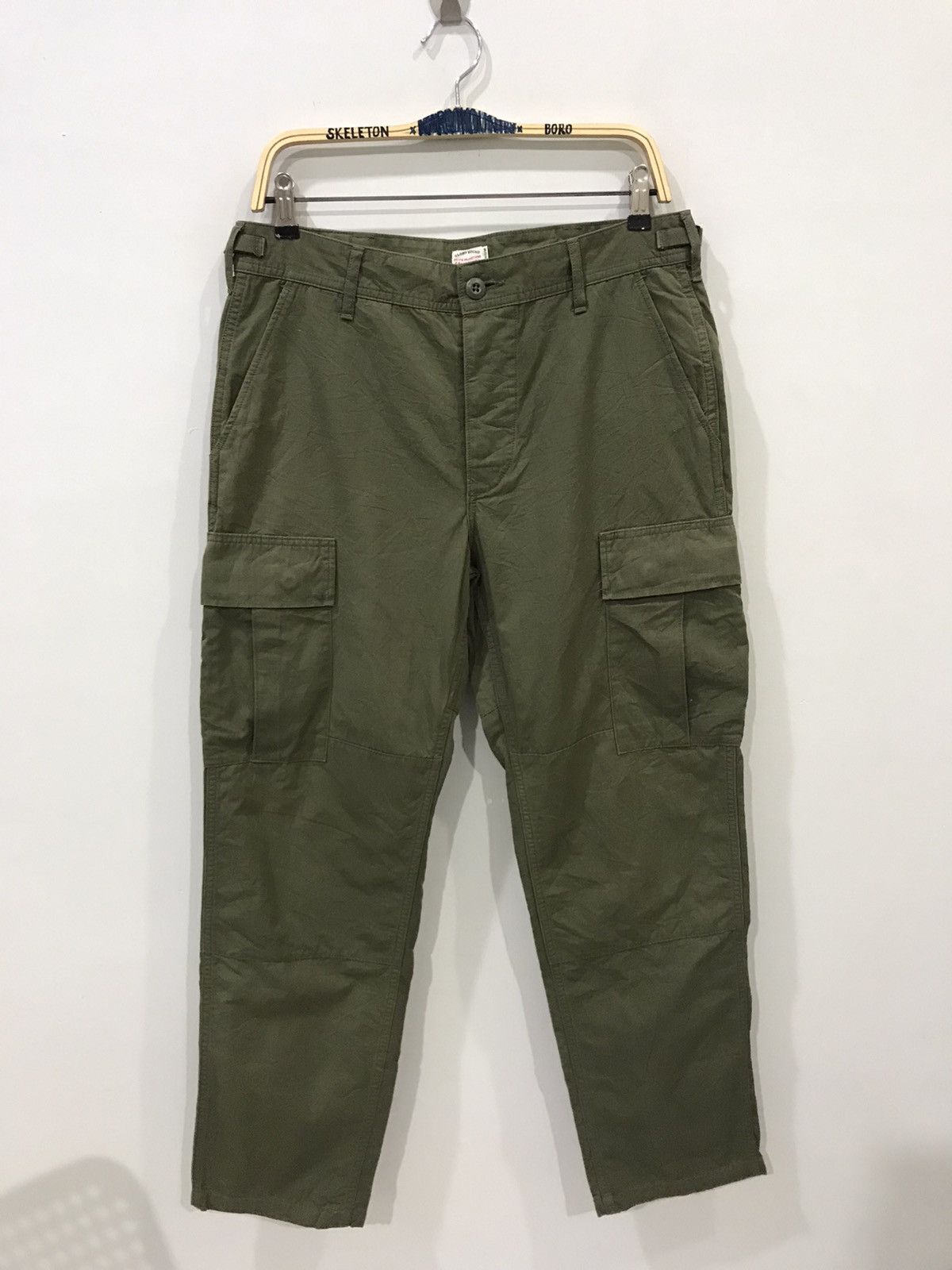 Designer × Japanese Brand COOTIE PRODUCTION Japan Military Ripstop Cargo Pant Size US 32 / EU 48 - 1 Thumbnail