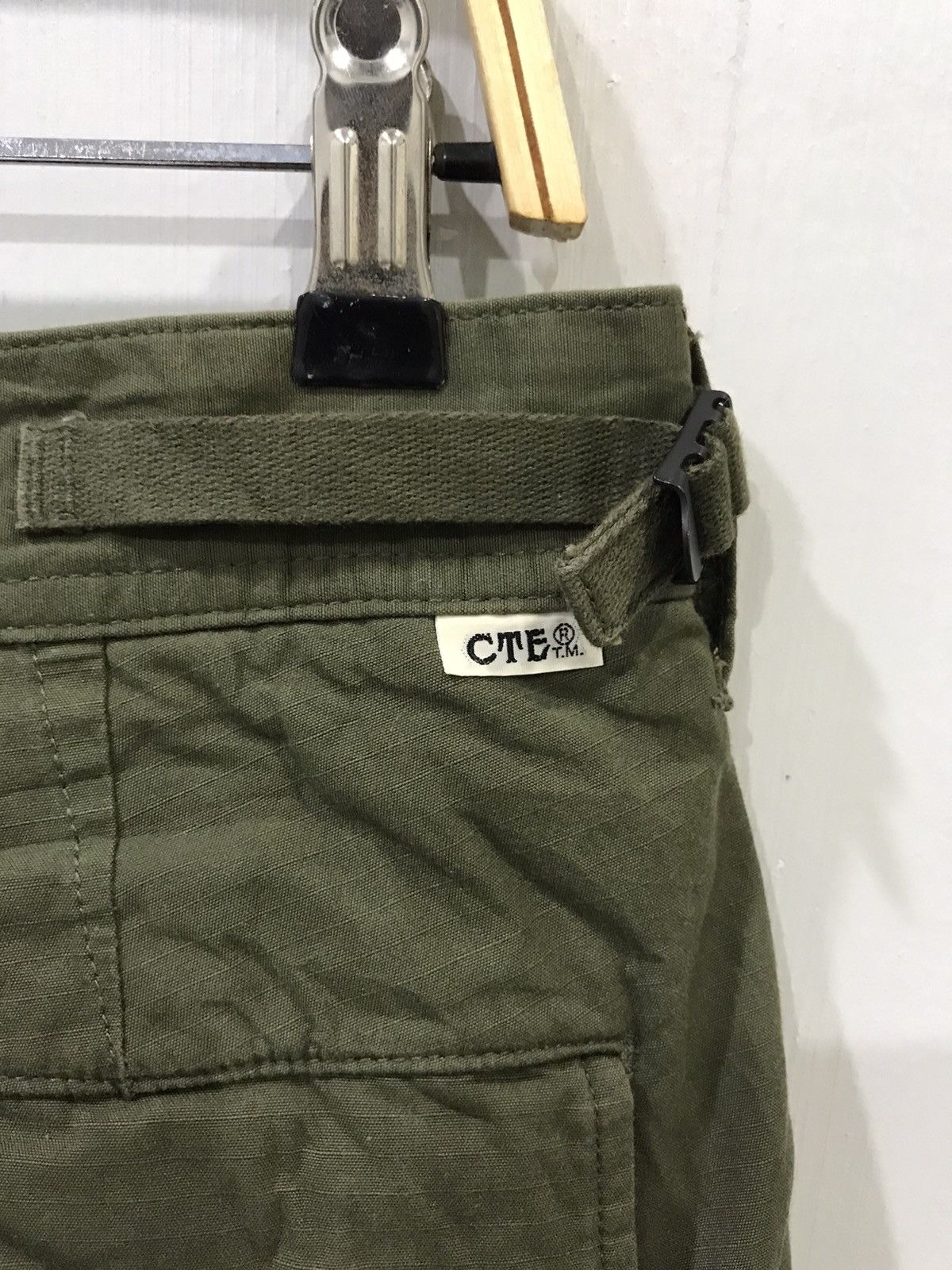 Designer × Japanese Brand COOTIE PRODUCTION Japan Military Ripstop Cargo Pant Size US 32 / EU 48 - 15 Thumbnail