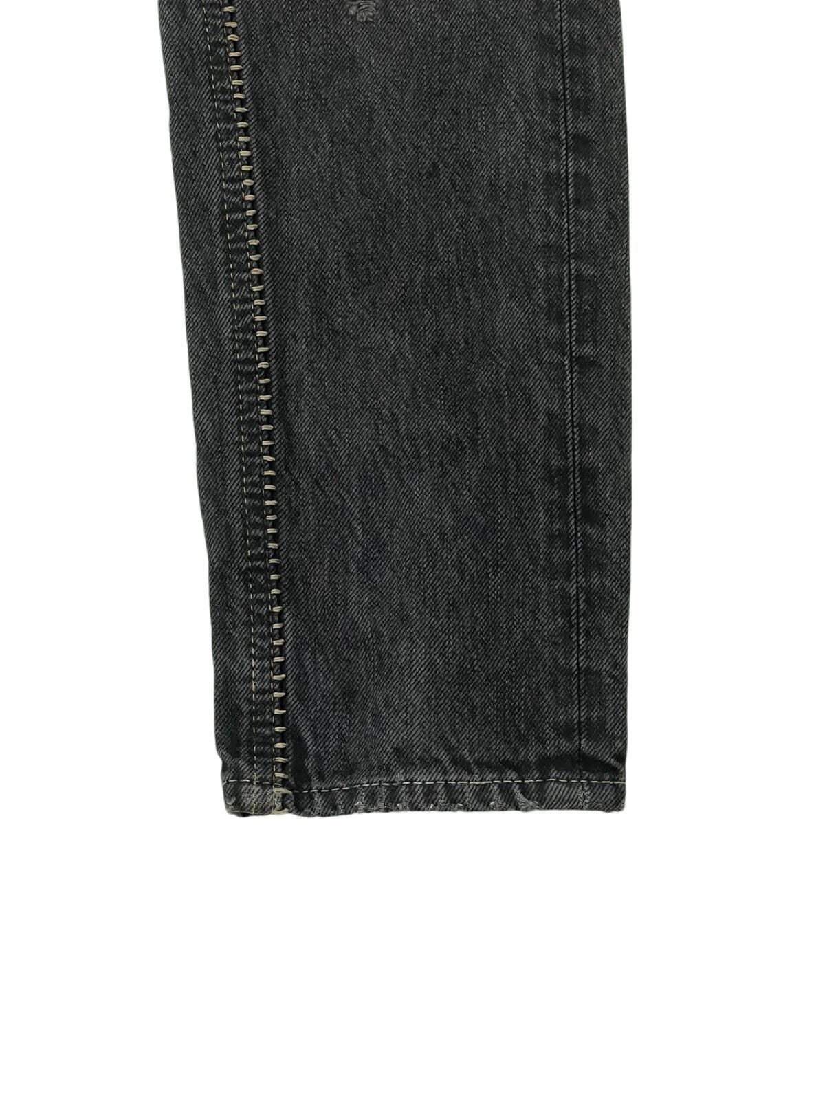 Japanese Brand Scab Style Boro Jeans RNA Japan Skinny Low Rise 2🟦5 Size US 28 / EU 44 - 4 Thumbnail