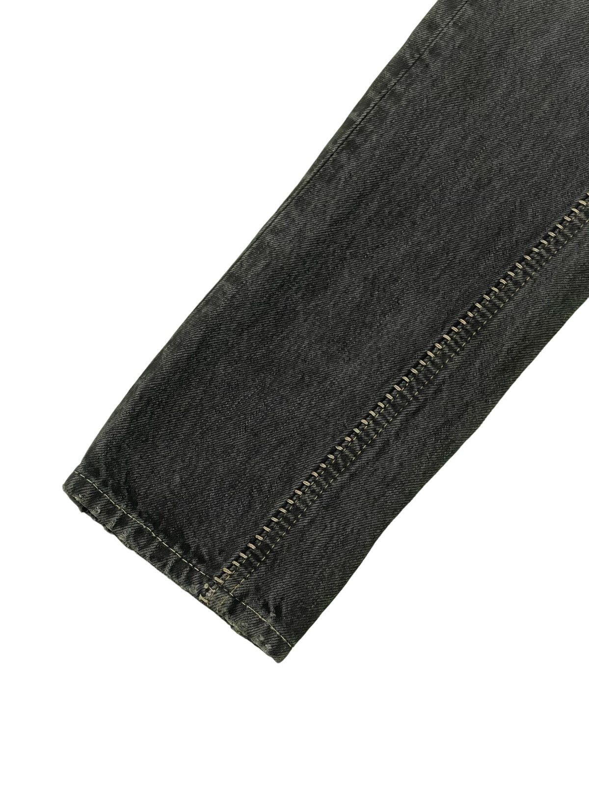 Japanese Brand Scab Style Boro Jeans RNA Japan Skinny Low Rise 2🟦5 Size US 28 / EU 44 - 5 Thumbnail