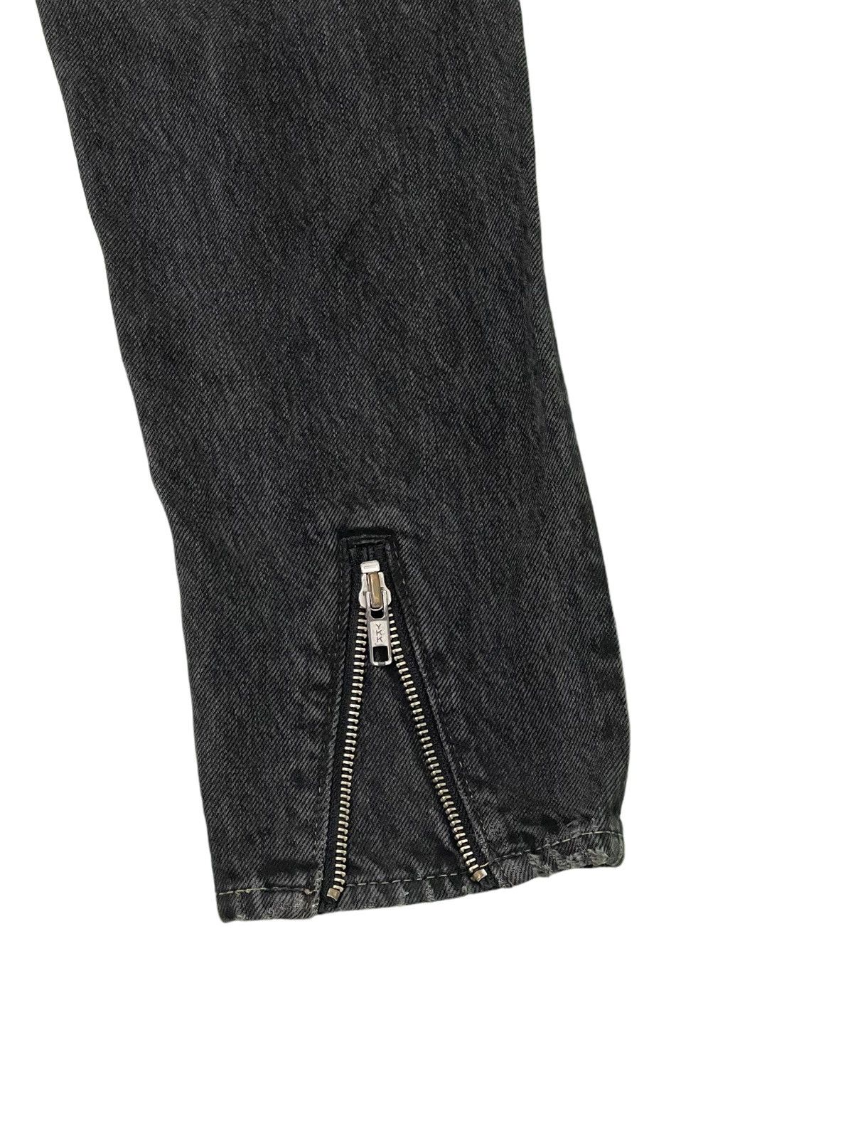 Japanese Brand Scab Style Boro Jeans RNA Japan Skinny Low Rise 2🟦5 Size US 28 / EU 44 - 15 Thumbnail