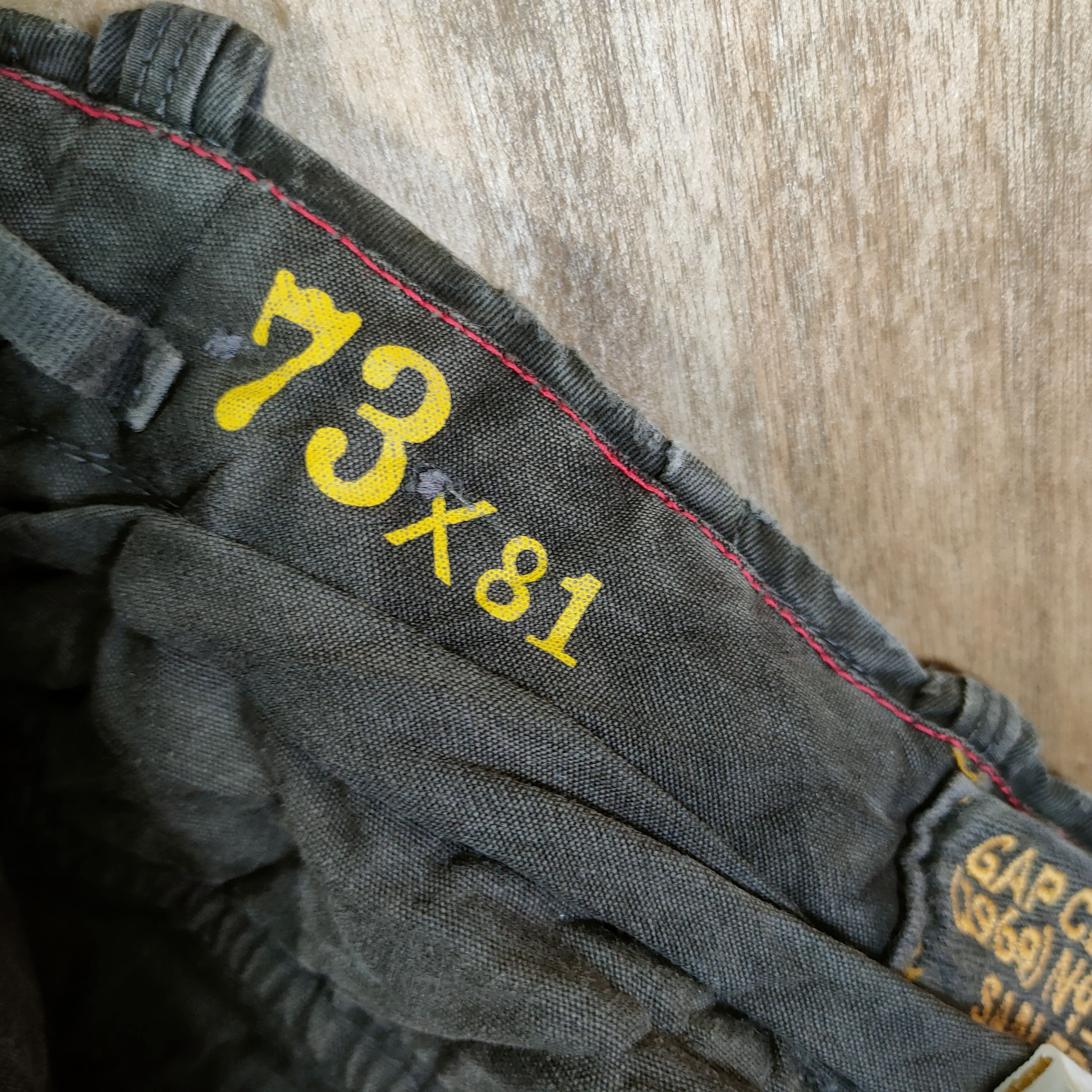 Japanese Brand VINTAGE JAPANESE FADED BLACK MILITARY FLARE CARGO PANTS Size US 29 - 16 Thumbnail