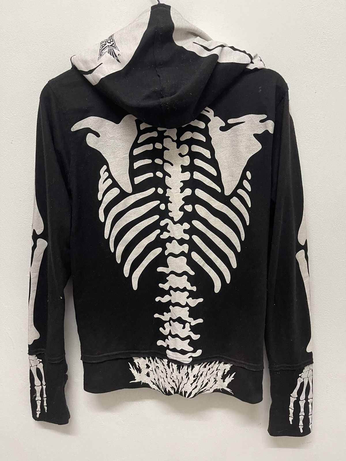 PPFM 🎃 COSTUME🎃 SKELETON HOODIES ZIPPED HEAD Size US S / EU 44-46 / 1 - 5 Thumbnail