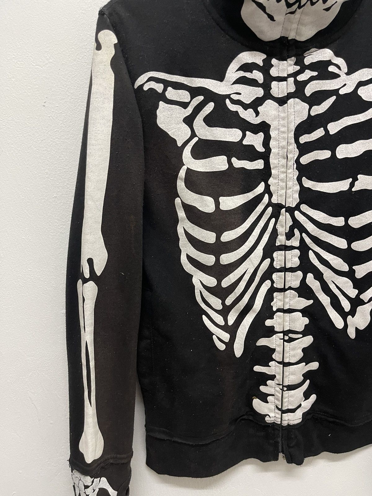 PPFM 🎃 COSTUME🎃 SKELETON HOODIES ZIPPED HEAD Size US S / EU 44-46 / 1 - 4 Thumbnail
