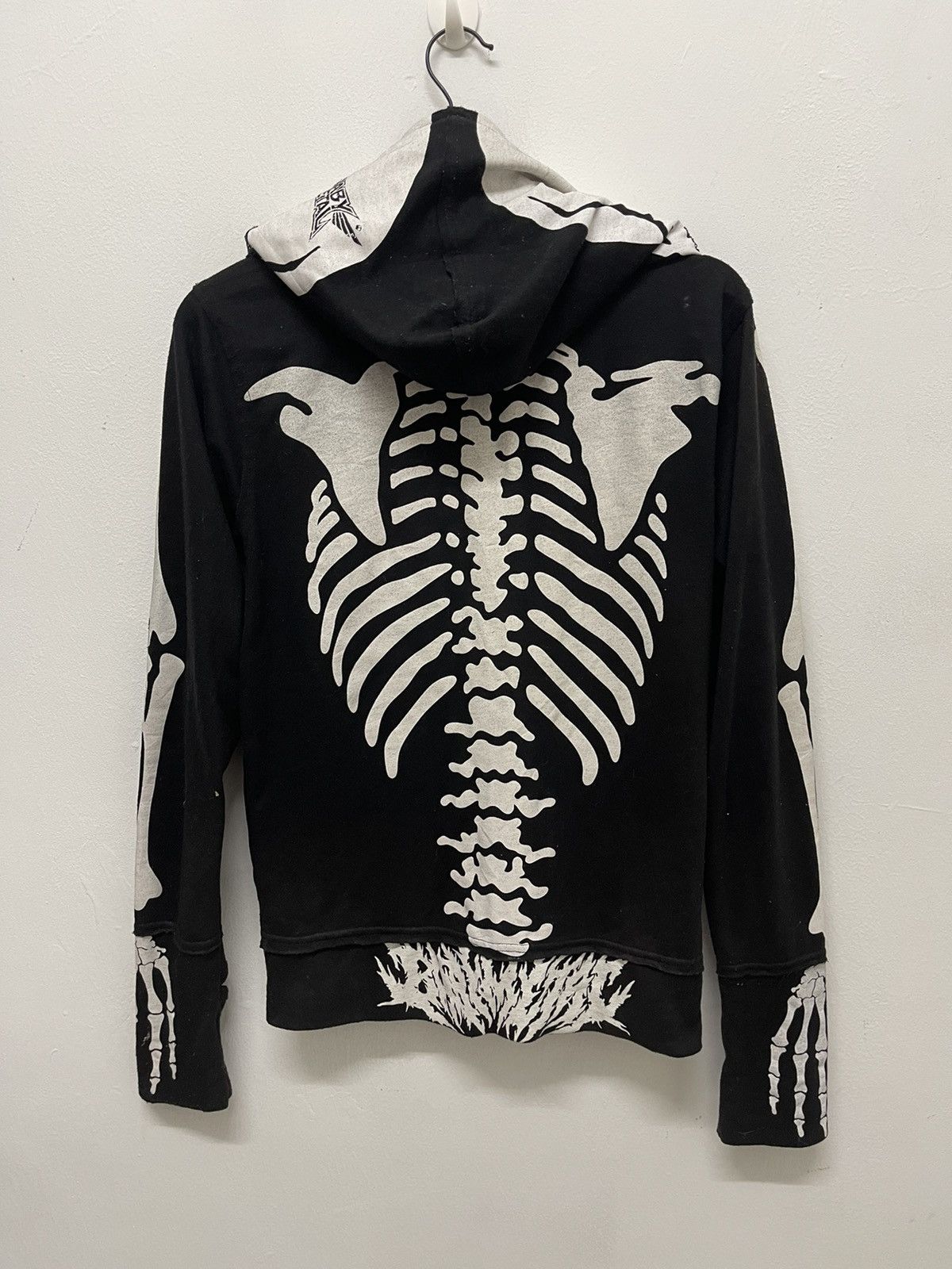PPFM 🎃 COSTUME🎃 SKELETON HOODIES ZIPPED HEAD Size US S / EU 44-46 / 1 - 6 Thumbnail