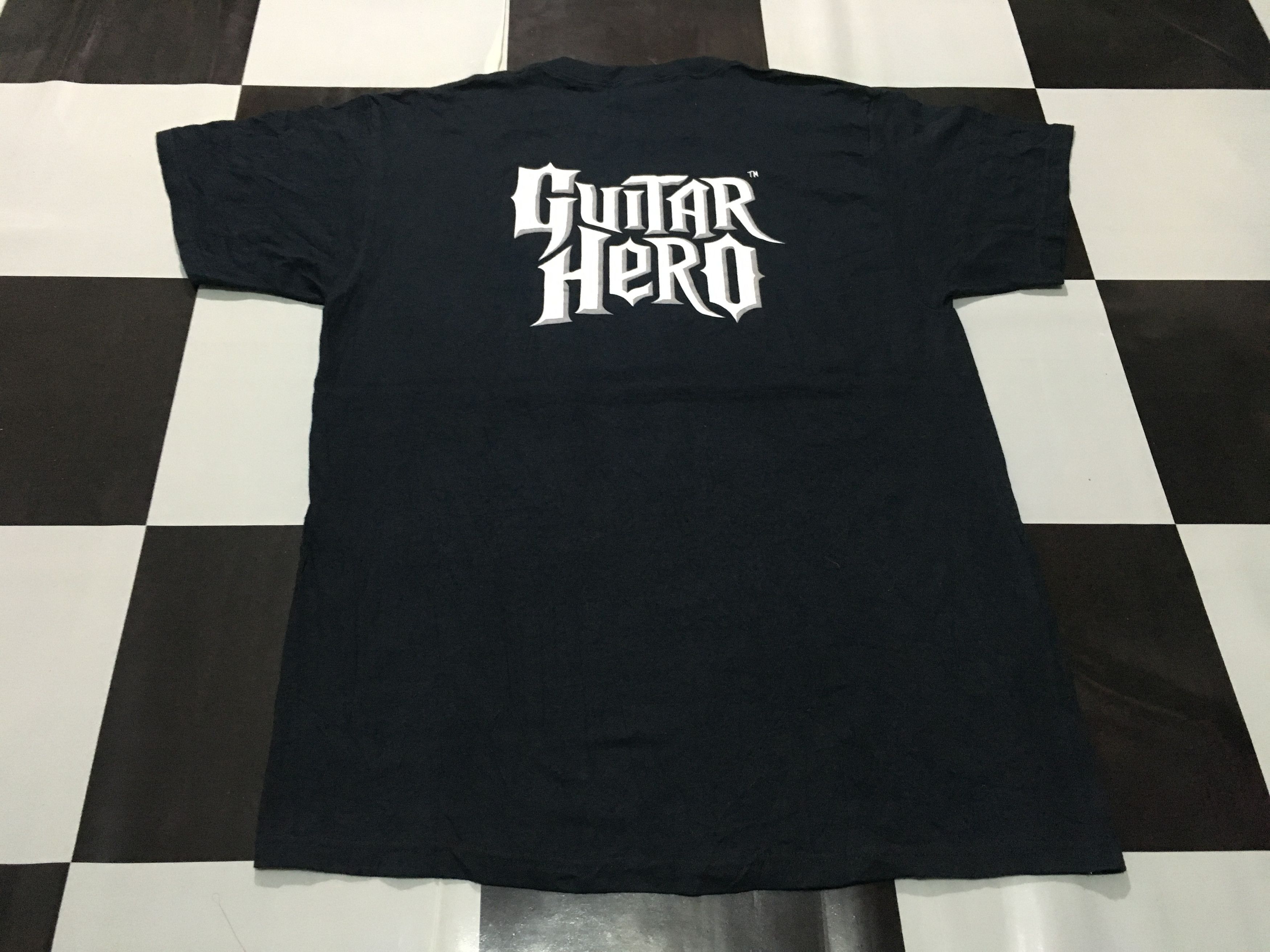 Playstation × Vintage Vintage Guitar Hero shirt 2005 Double Sided PS2 Game Size US L / EU 52-54 / 3 - 4 Thumbnail