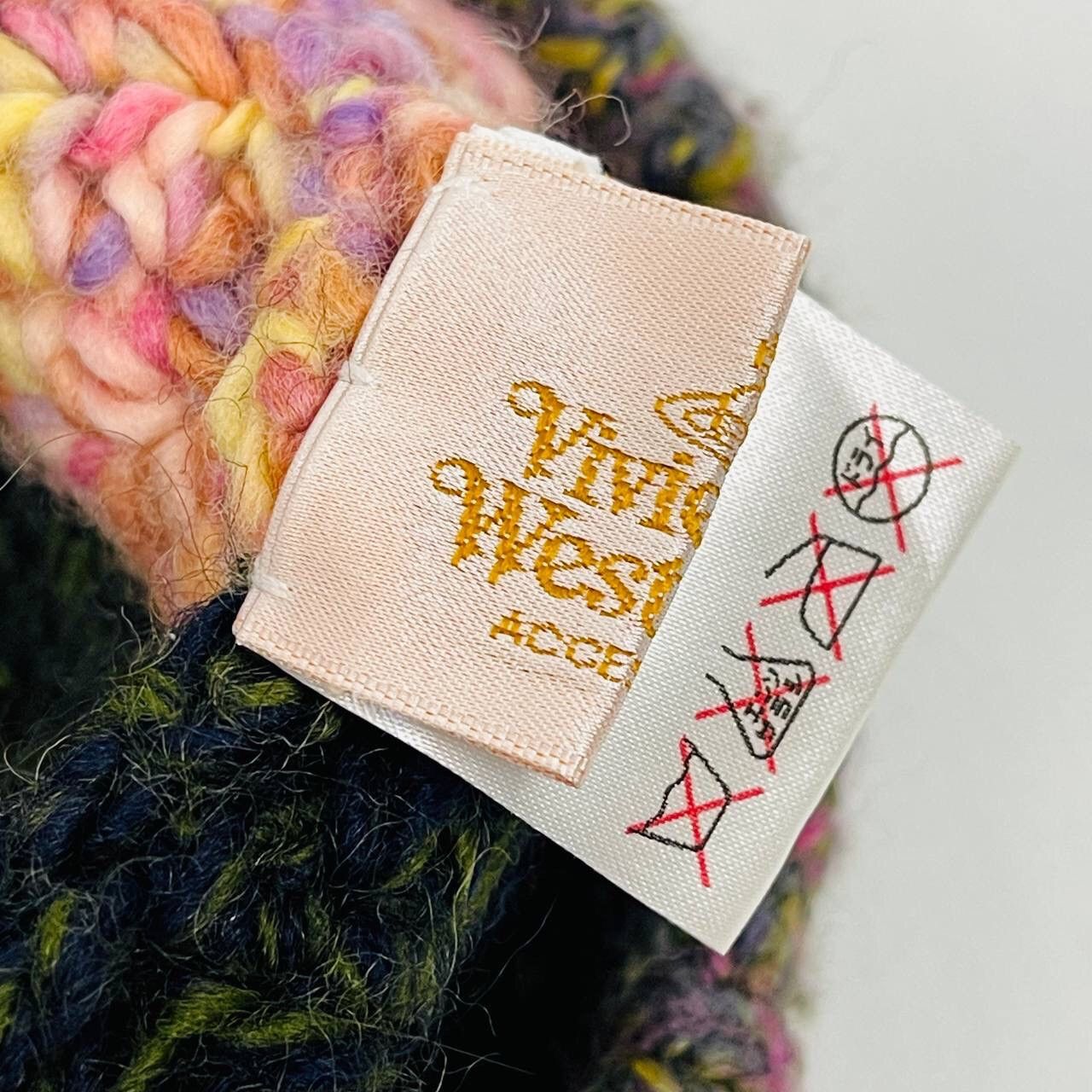 Vivienne Westwood VIVIENNE WESTWOOD KNITTED BEANIE HAT Size ONE SIZE - 7 Thumbnail