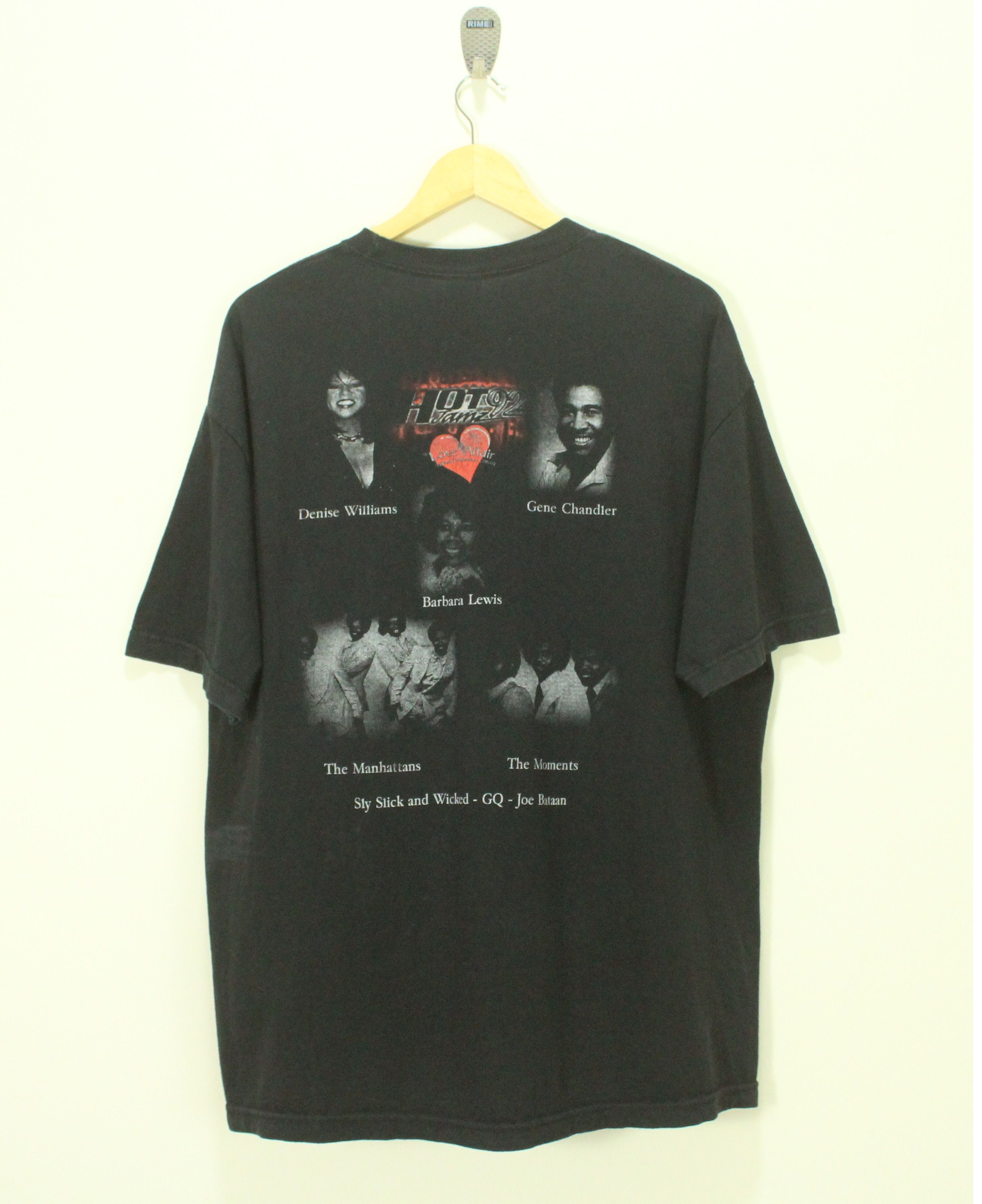 Band Tees × Rap Tees × Vintage Faded Vintage VALENTINE'S CONCERT T Shirt The Love Affair Size US XL / EU 56 / 4 - 1 Thumbnail